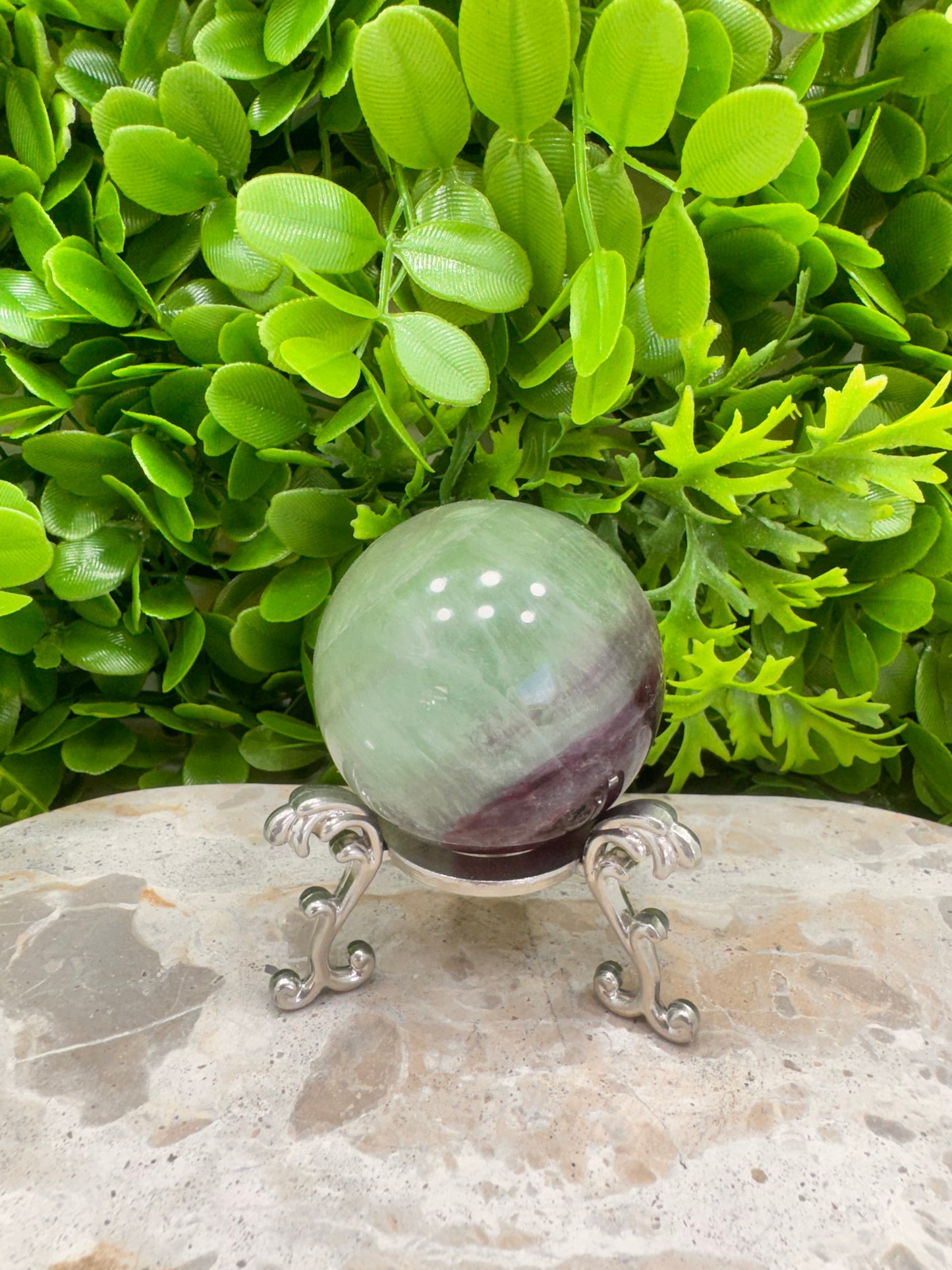 Fluorite Sphere 327g