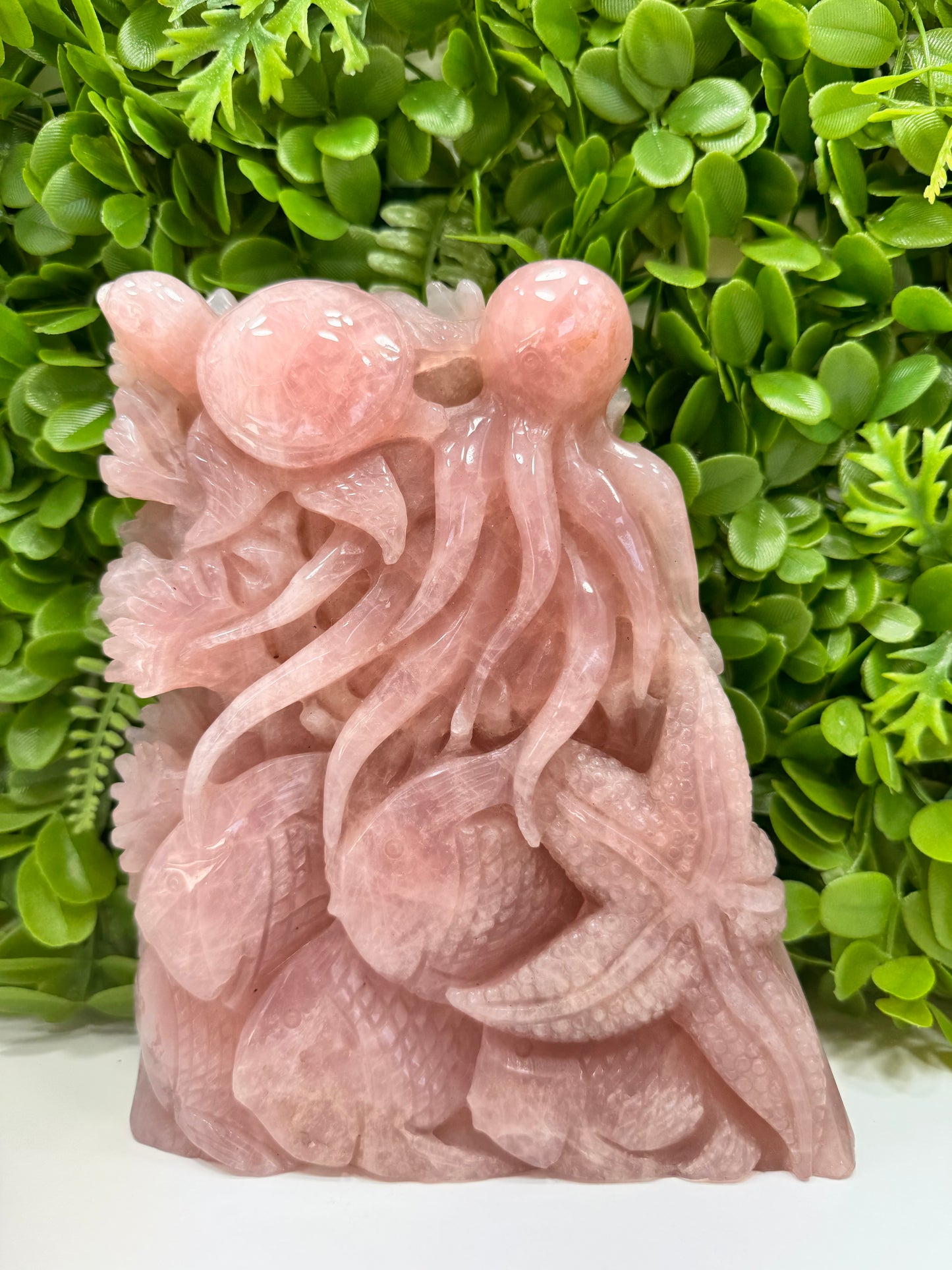 Rose Quartz Sea Life 1982g
