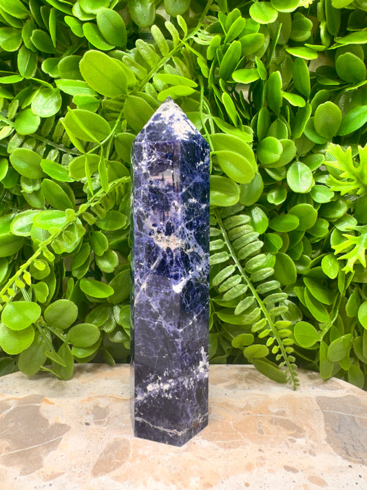 Sodalite Tower 412g