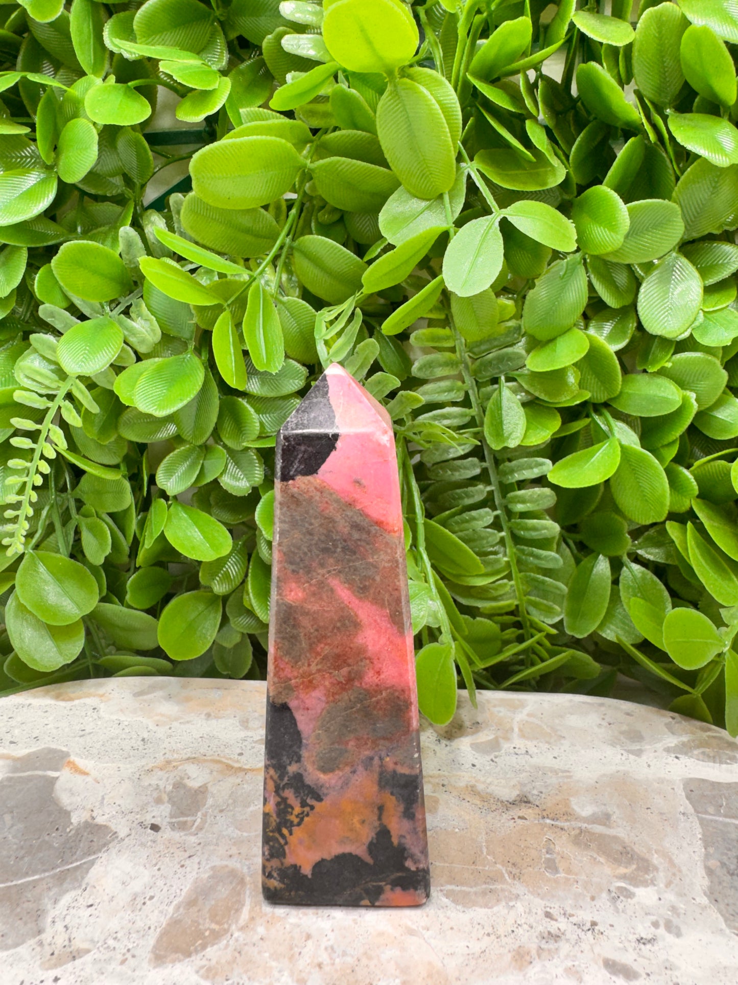 Rhodonite Point 292g