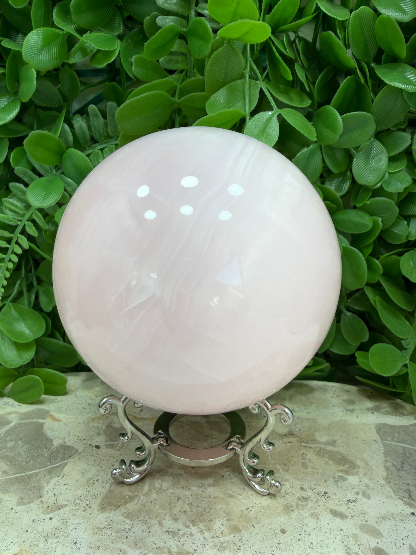Pink Mangano UV Sphere 1596g