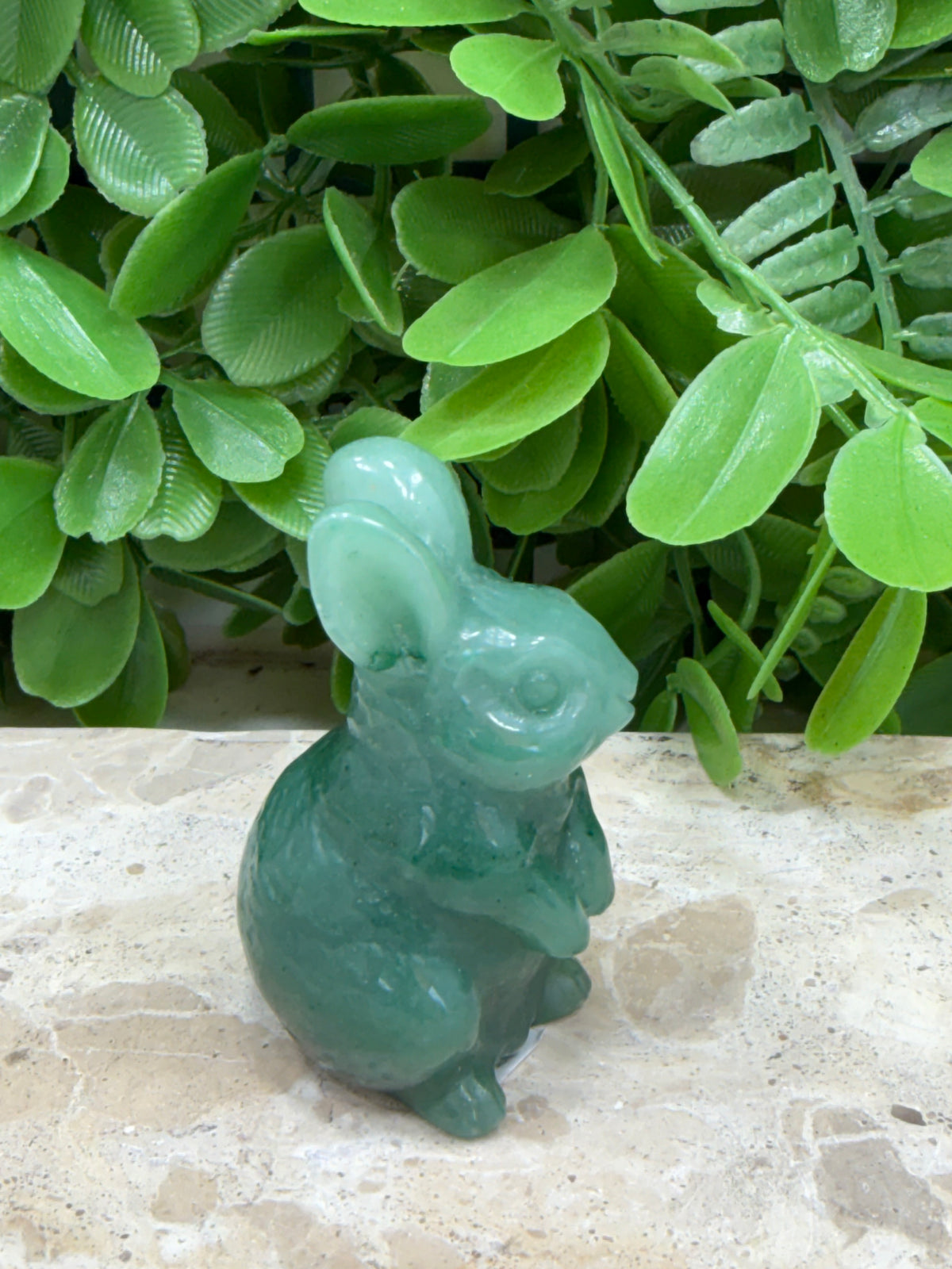 Green Aventurine Rabbit 70g | Luck • Abundance • Opportunity