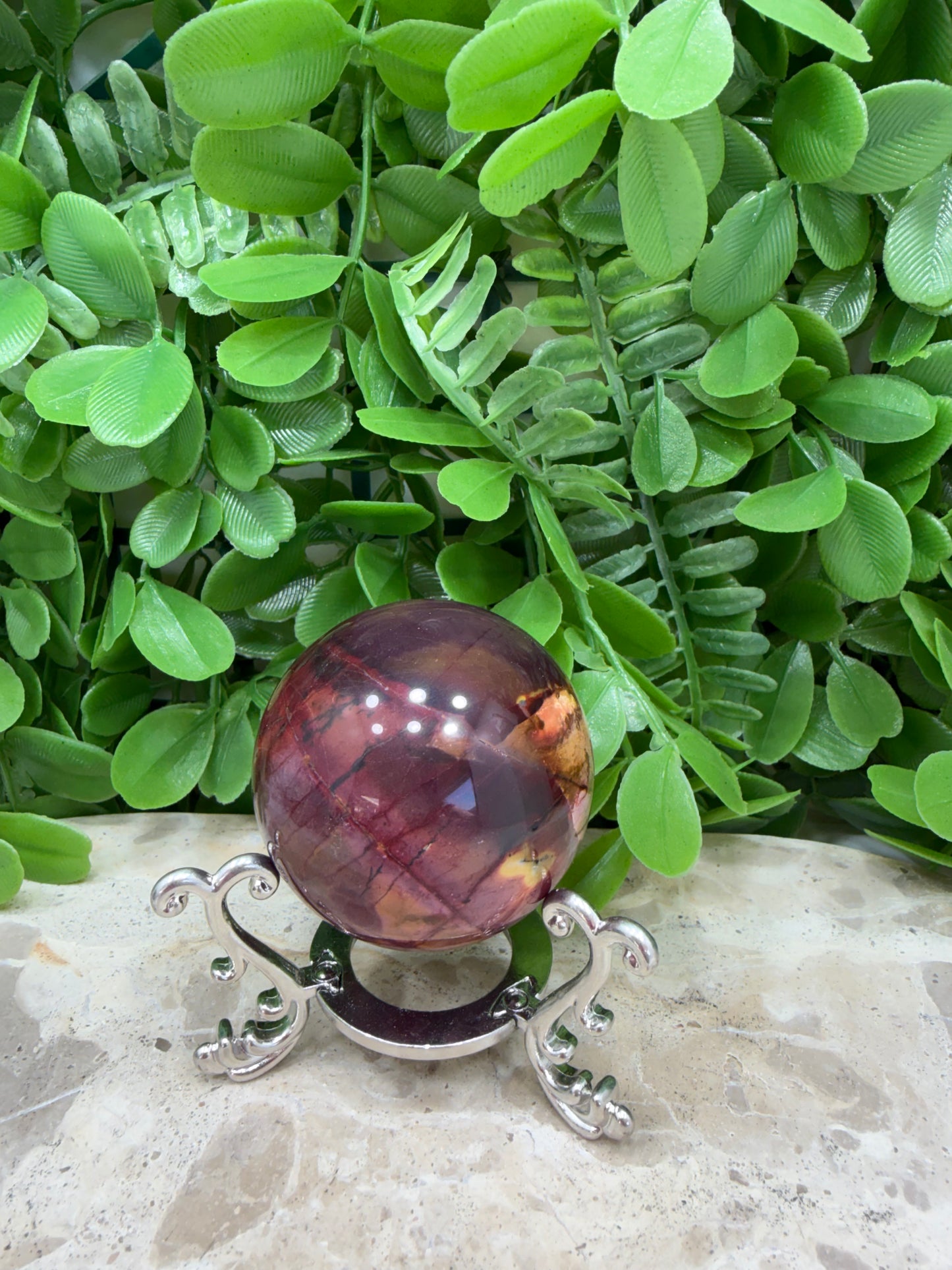 Mookaite Jasper Sphere 174g