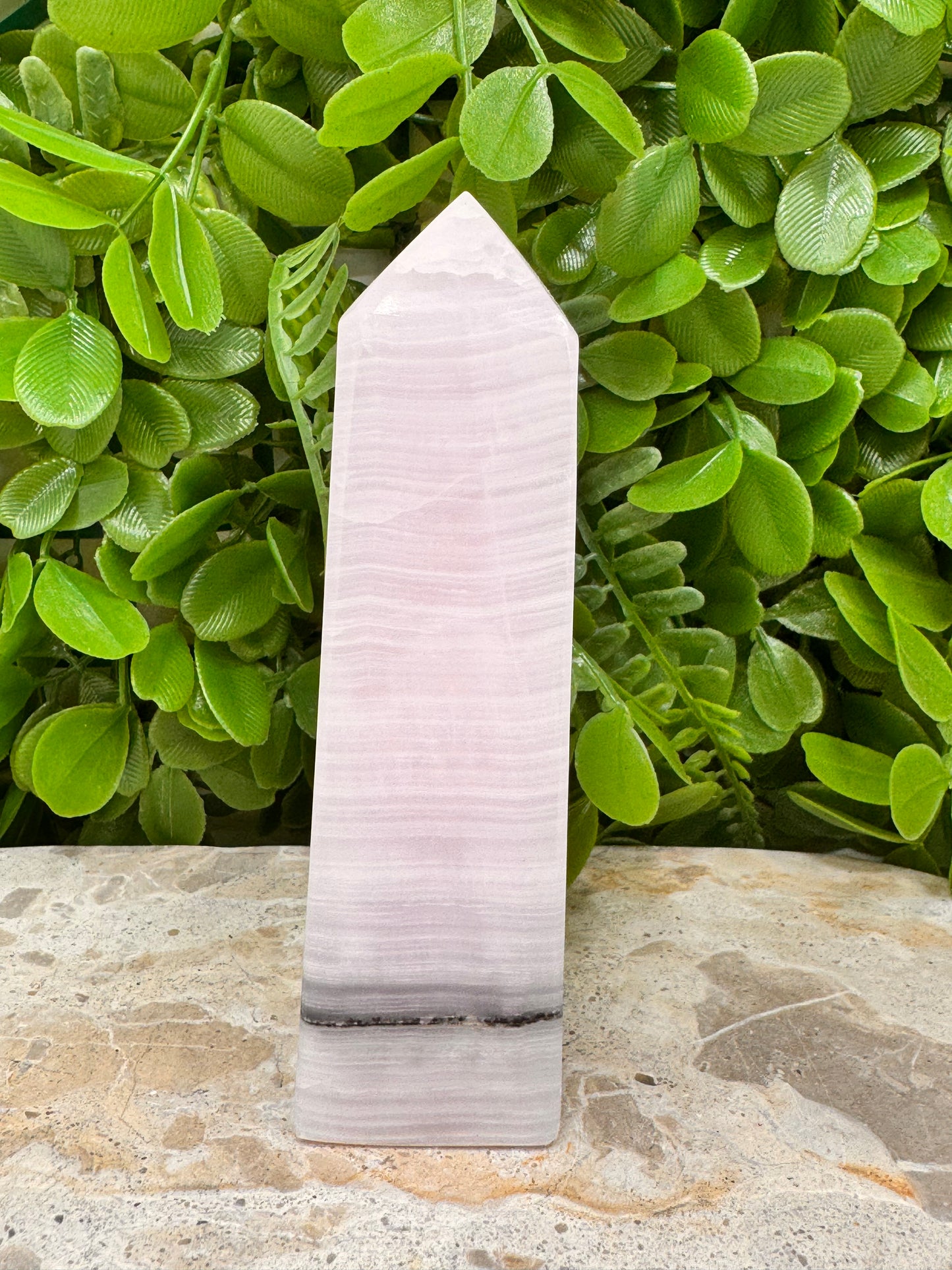 Smokey Pink Mangano Tower 316g
