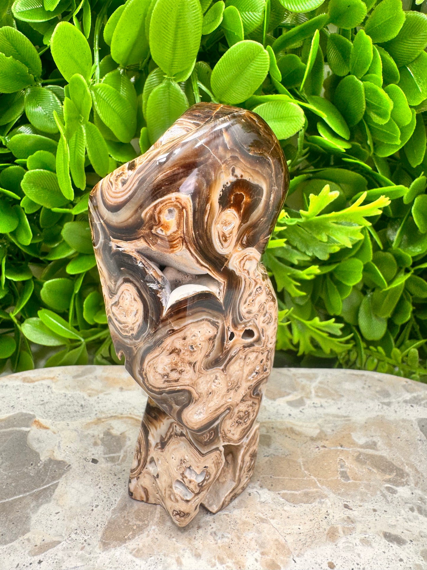 Chocolate Calcite Freeform 356g