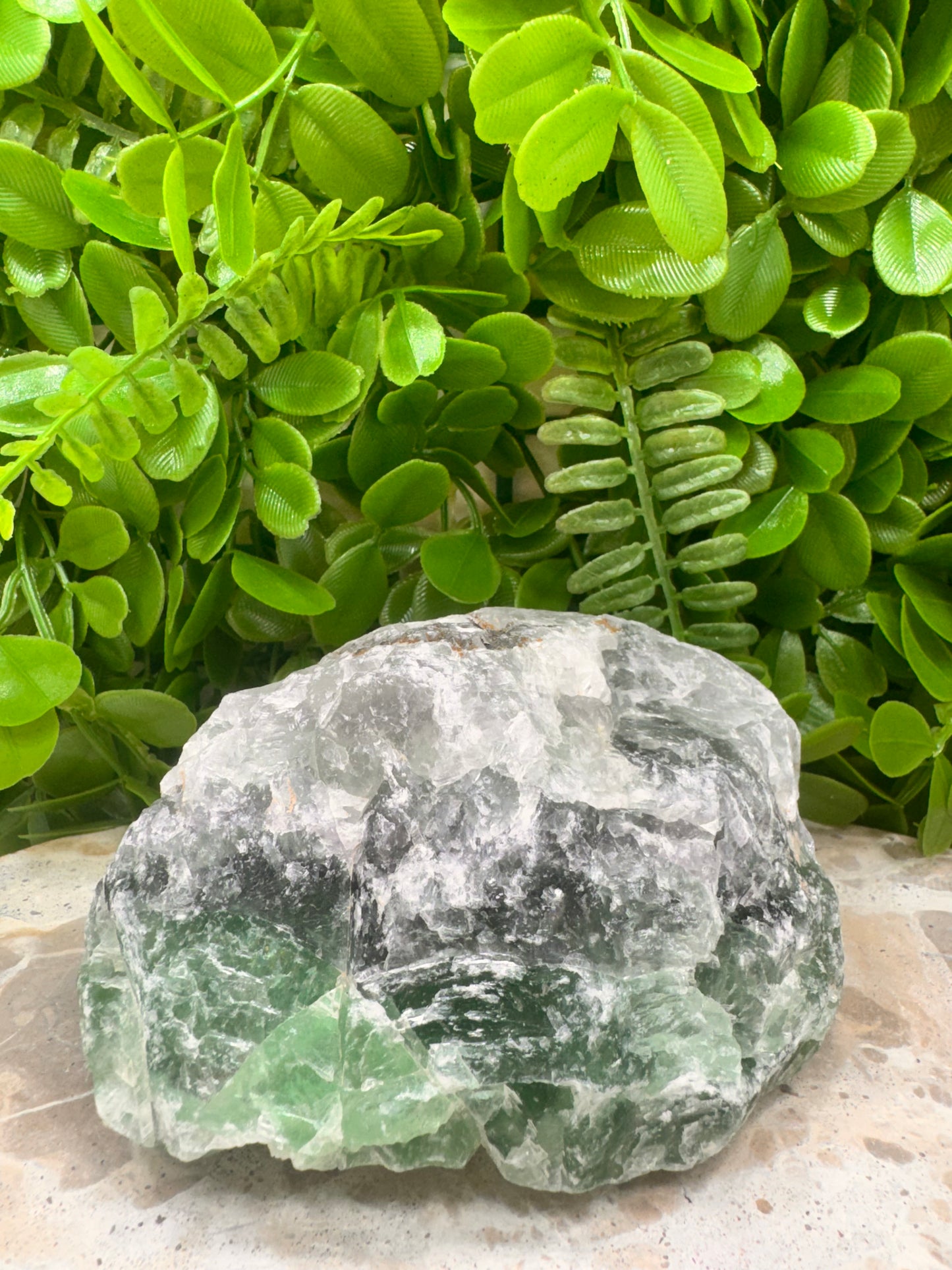 Green Fluorite Raw Freeform 1034g