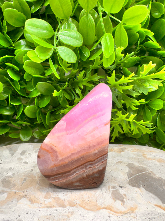 Pink Aragonite Freeform 412g
