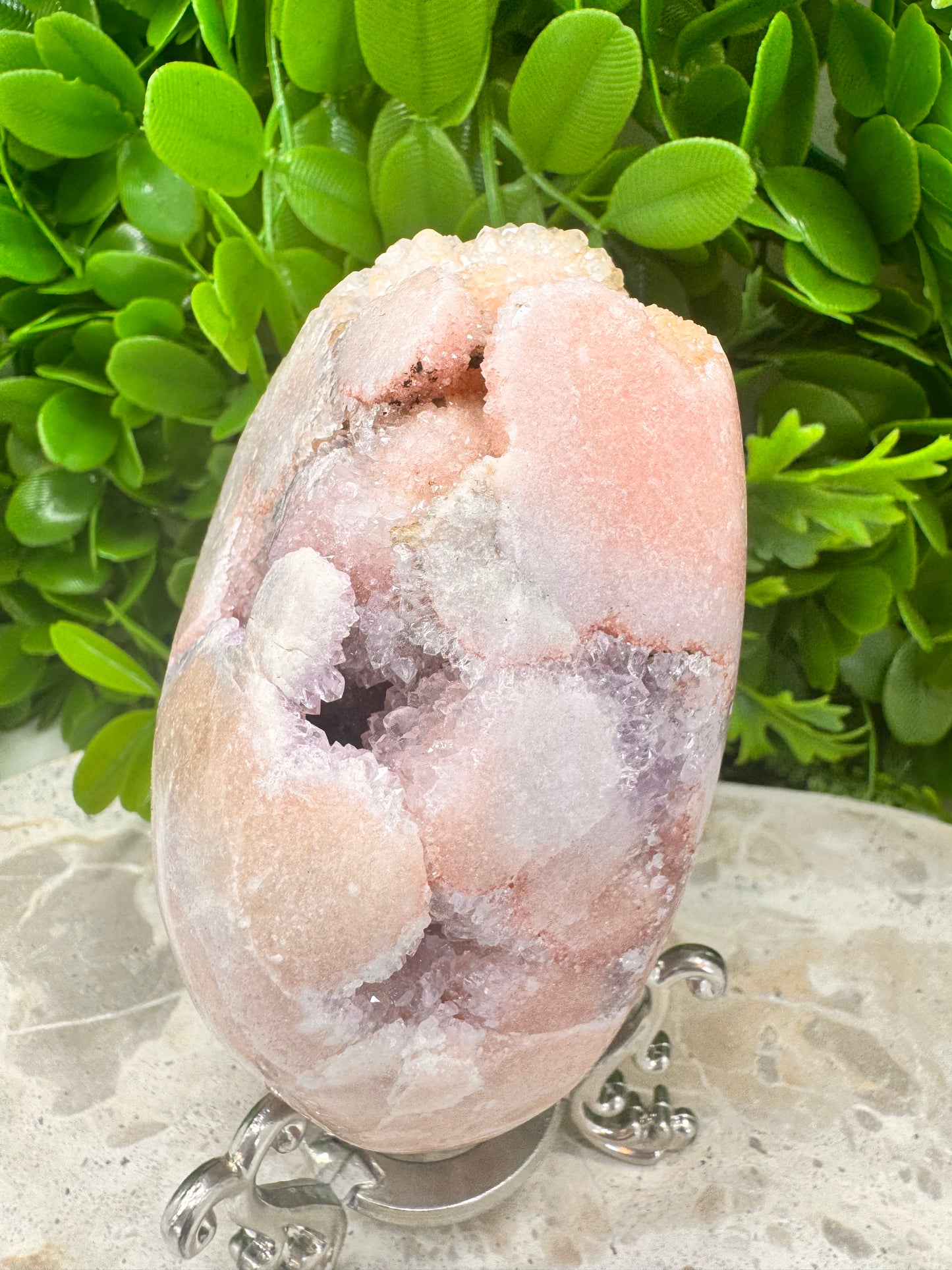 Pink Amethyst Freeform 676g