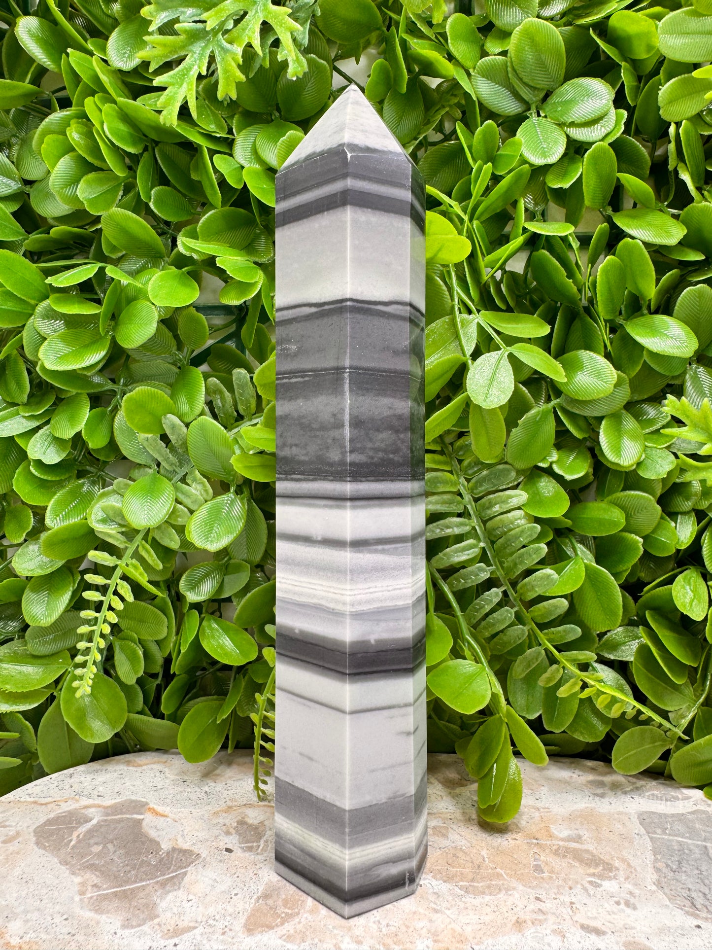 Ying Yang Jasper Tower 650g