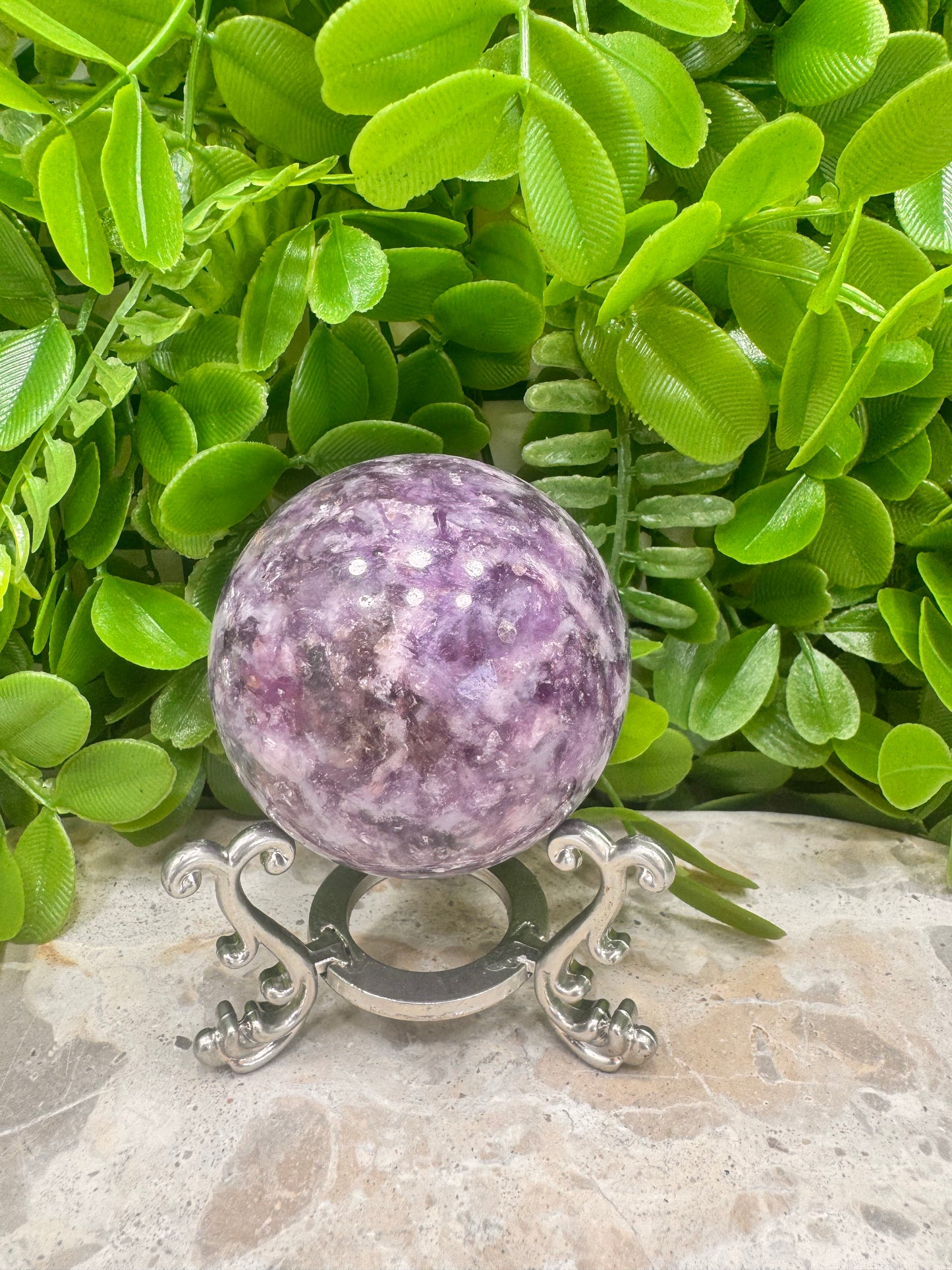 Purple Mica Sphere 343g