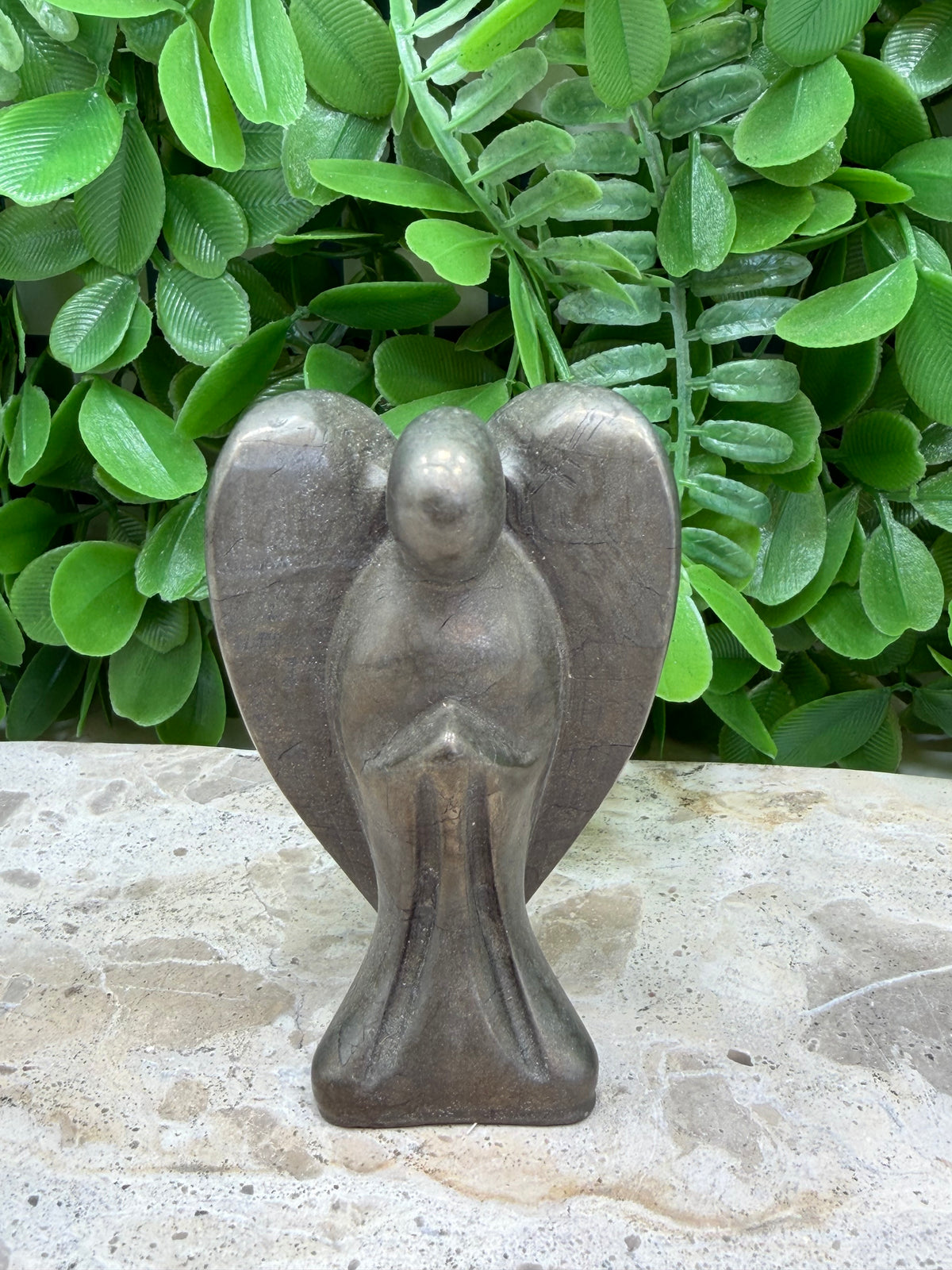 Pyrite Angel 274g | Abundance • Confidence • Protection