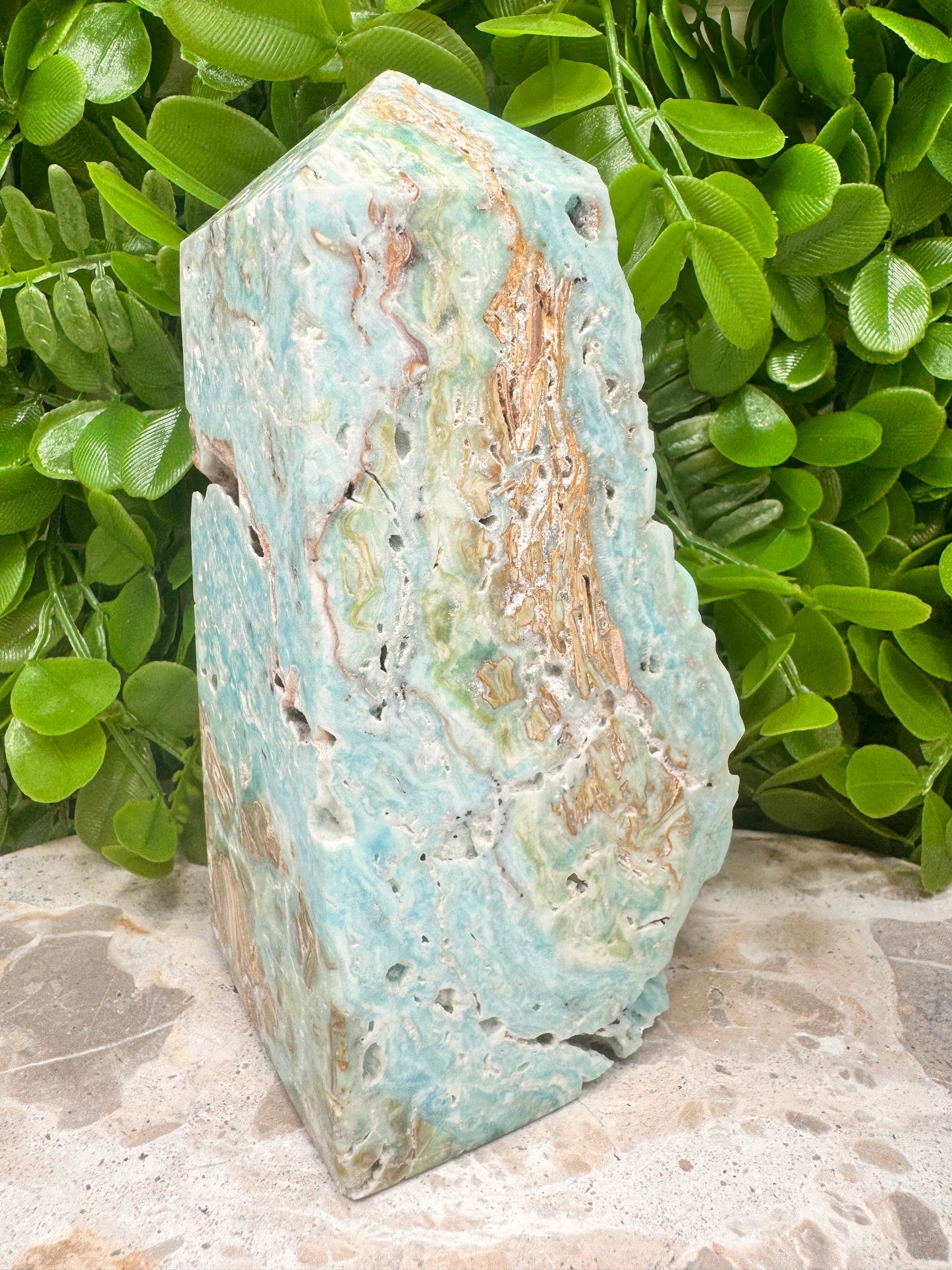 Hemimorphite Tower /Freeform 1508g