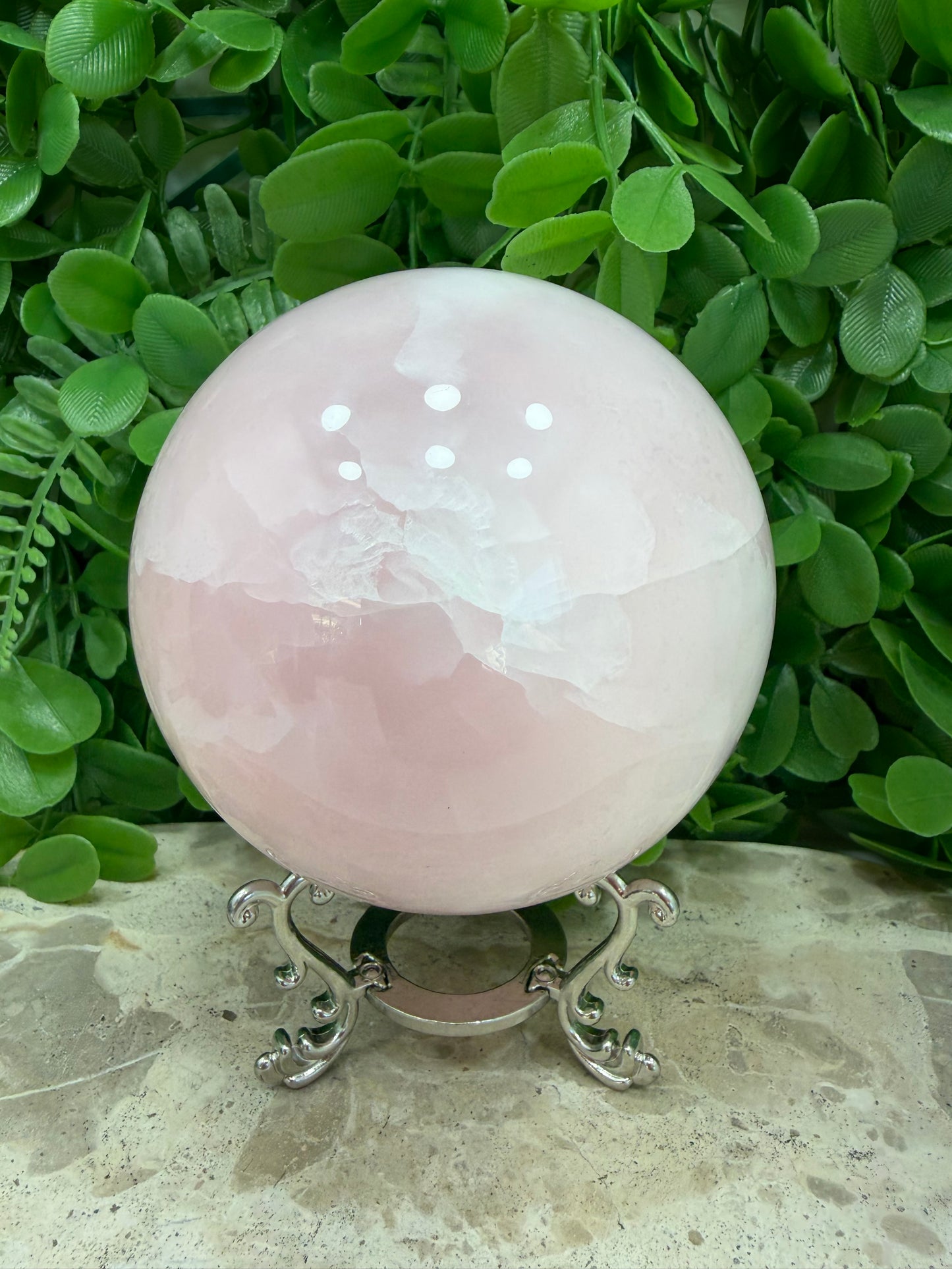 Pink Mangano UV Sphere 1416g
