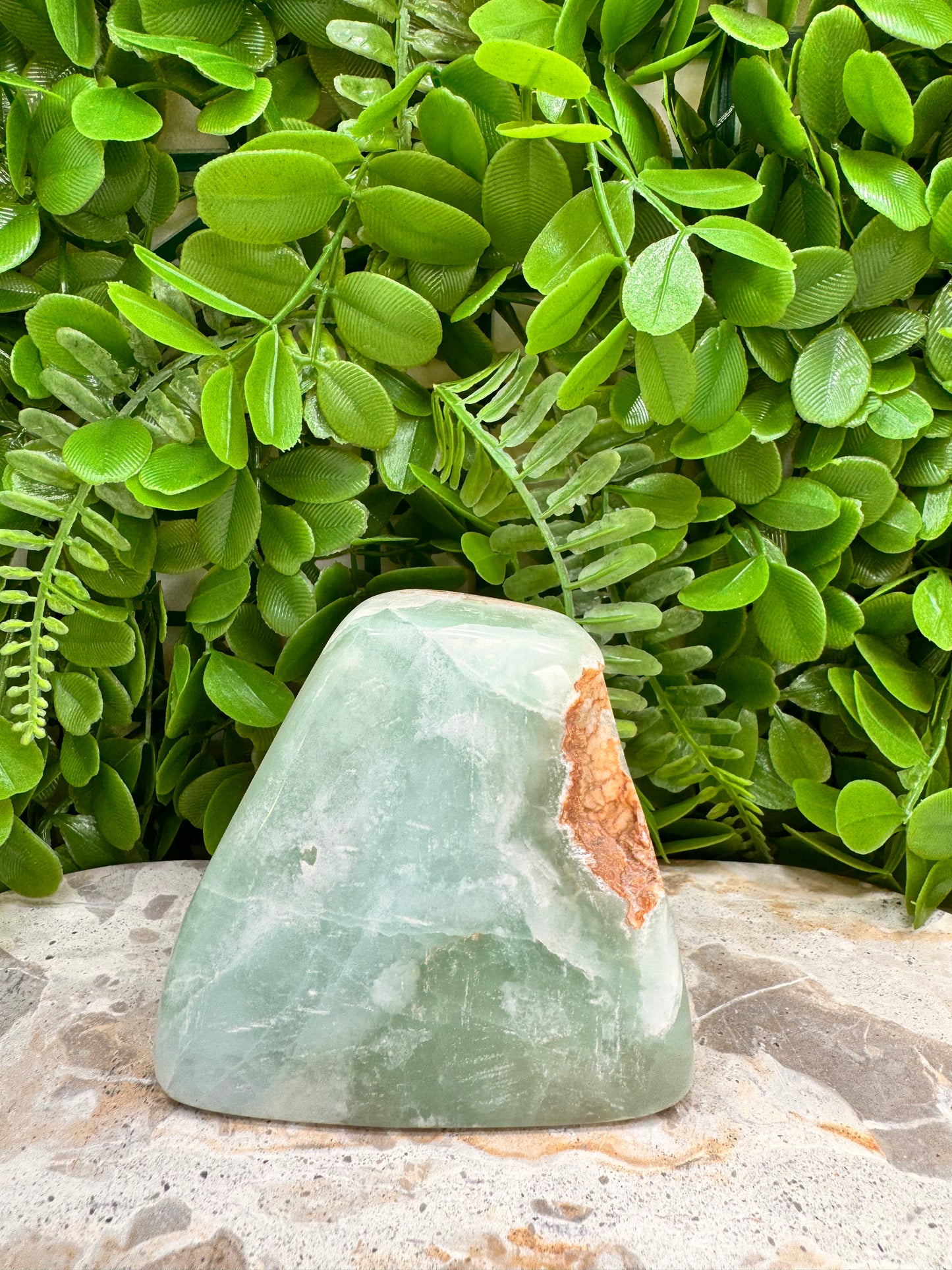 Aqua Caribbean Calcite Freeform 592g