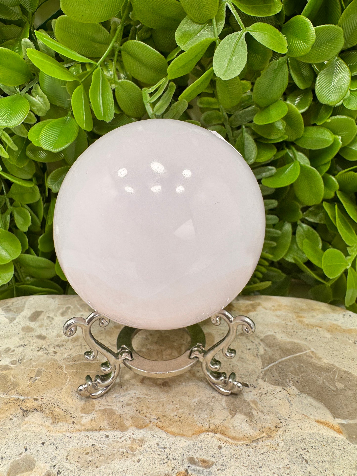 Pink Mangano Sphere 668g