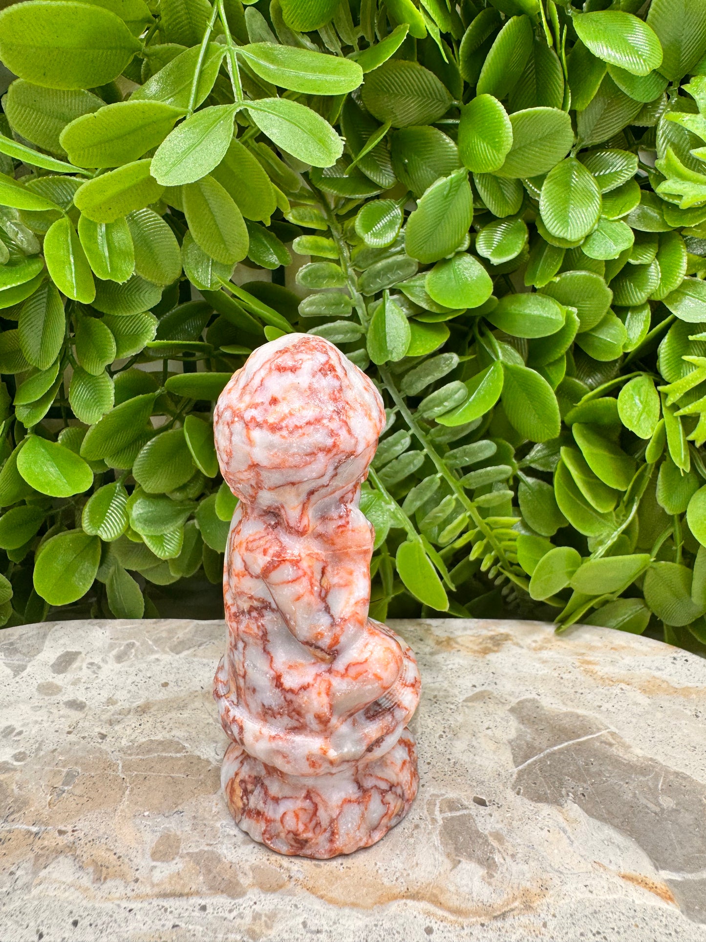 Red Vein Jasper Buddha 222g