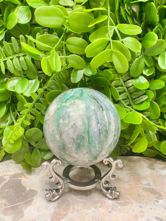 Blue / Green Kyanite Sphere 524g