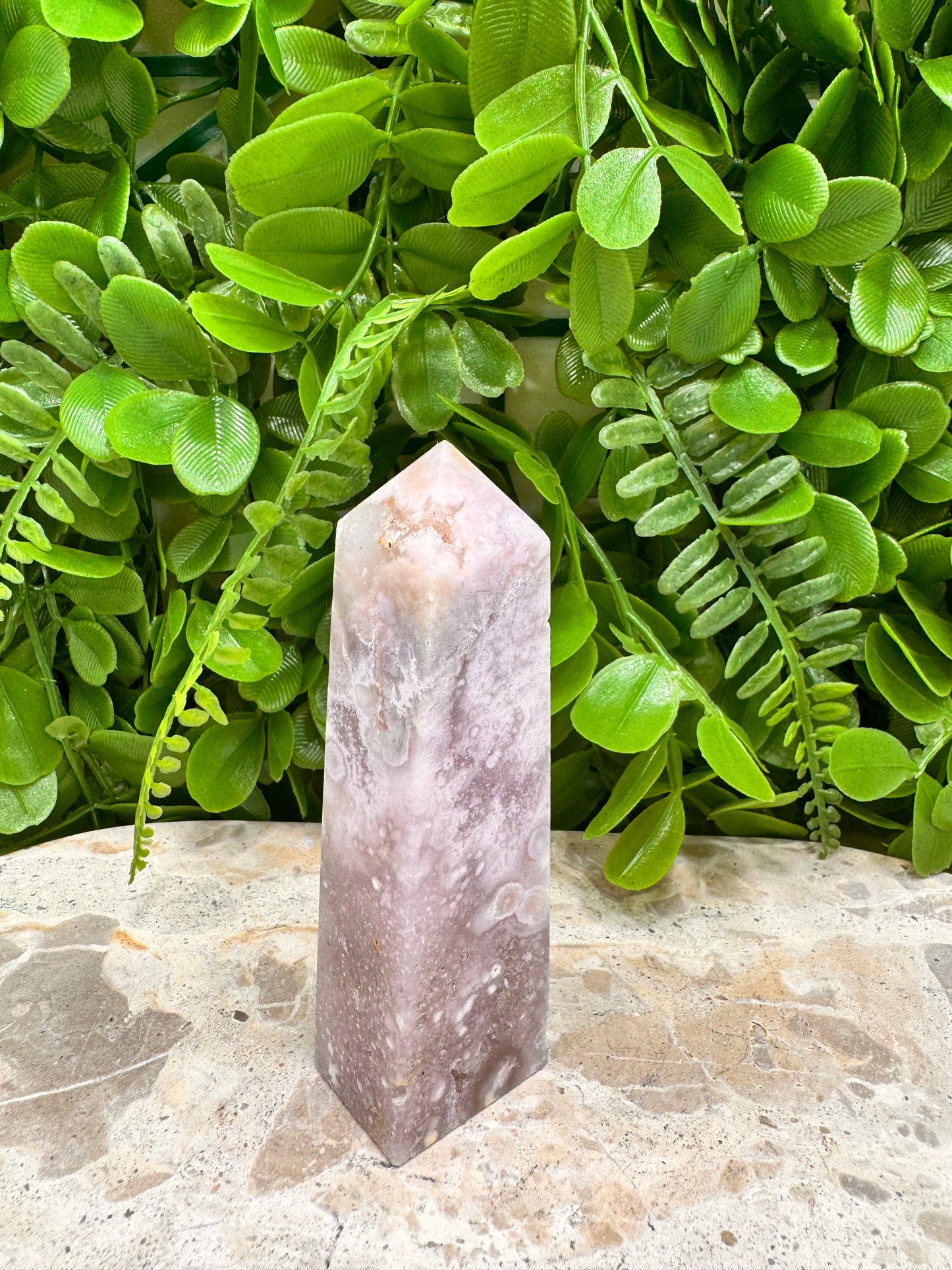 Flower Agate Point 158g