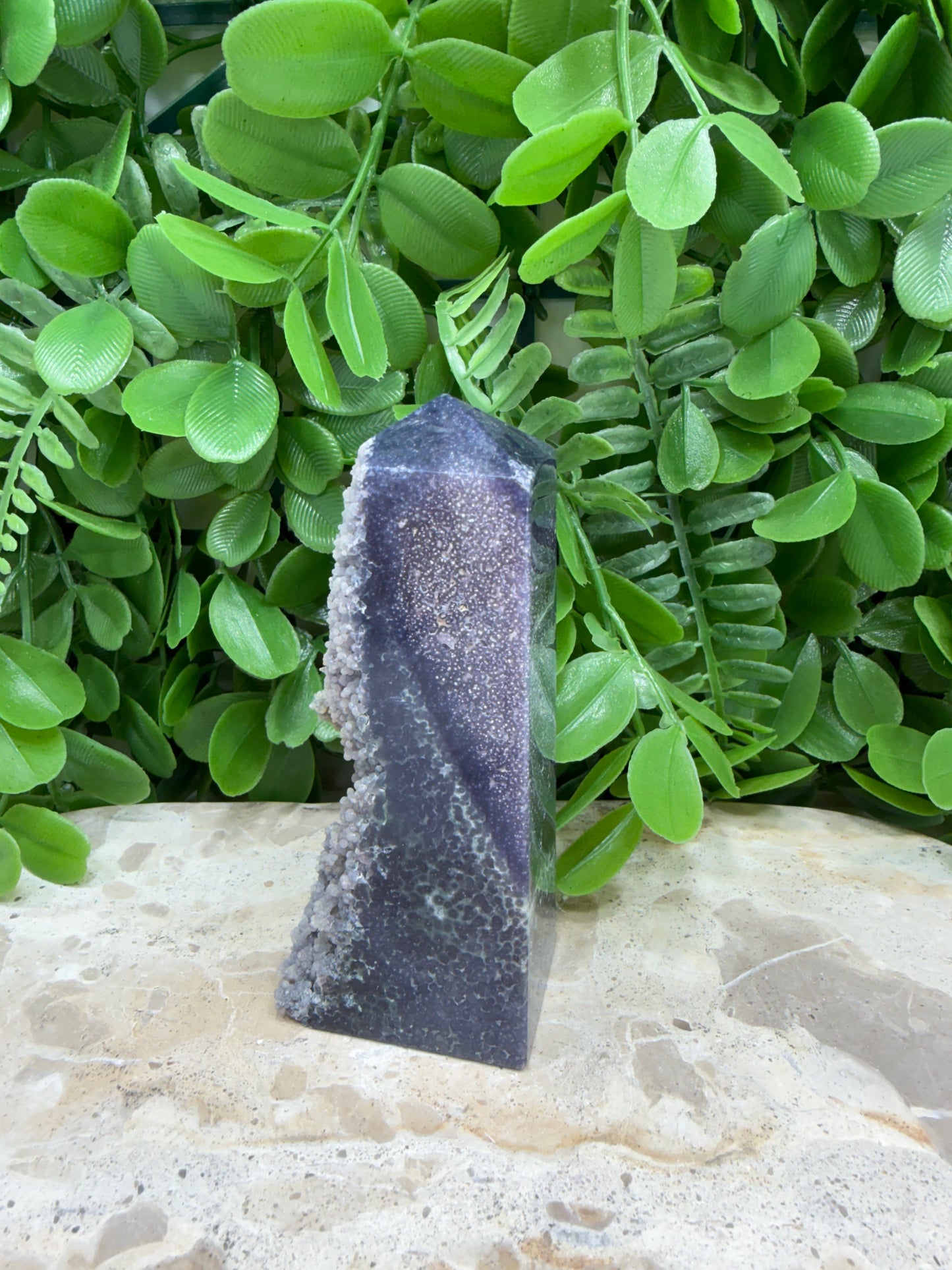 Grape Agate Freeform Point 234g
