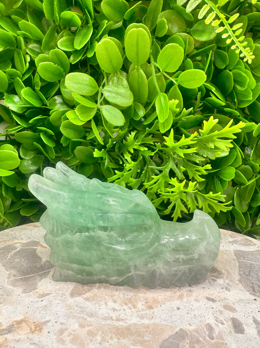 Green Fluorite Dragon 662g