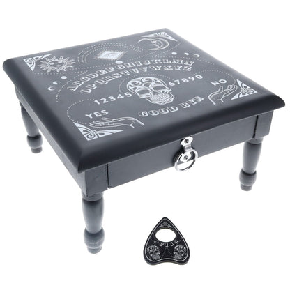 ALTAR TABLE - Ouja Board with Drawer 30cm x 15cm