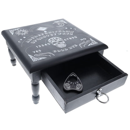 ALTAR TABLE - Ouja Board with Drawer 30cm x 15cm