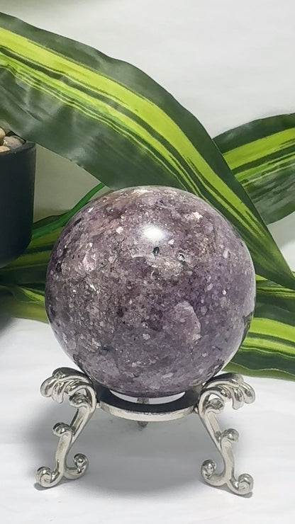 Purple Mica Sphere 416g