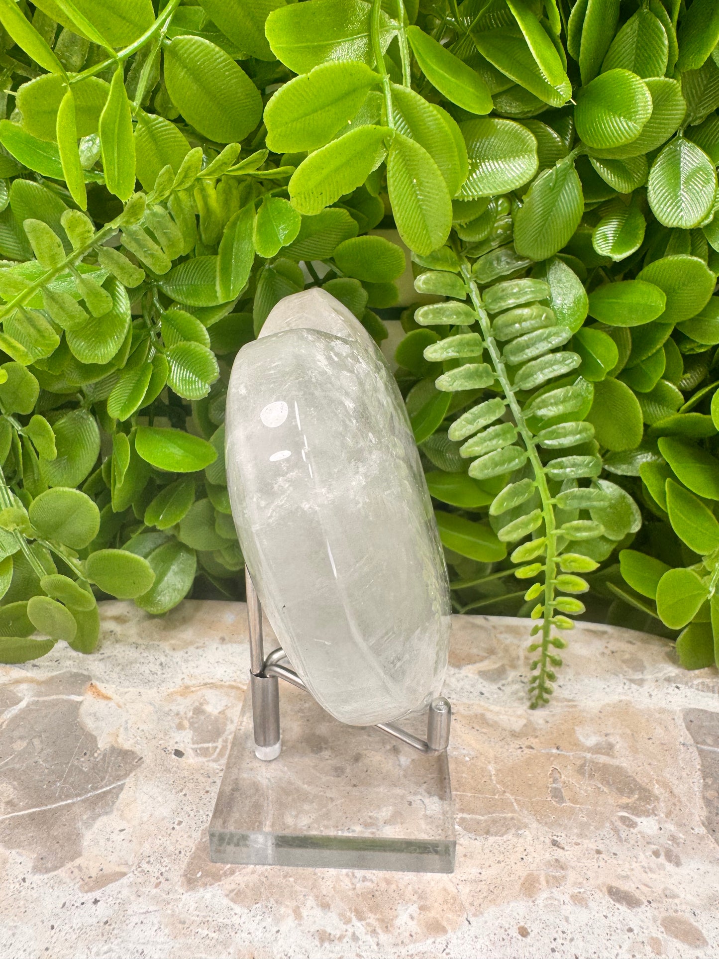 Clear Quartz Heart 395g