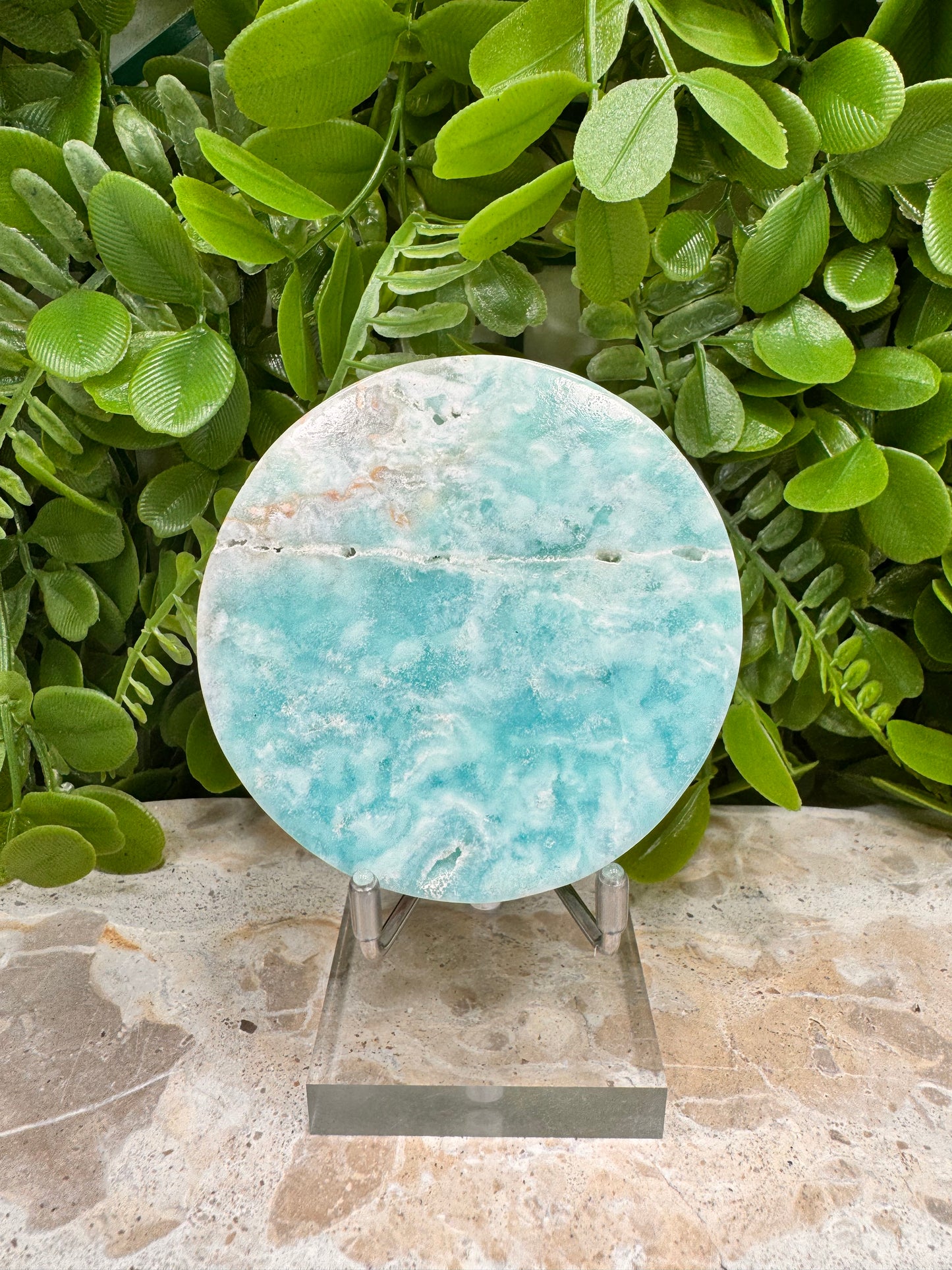 Aragonite Round Disc 200g