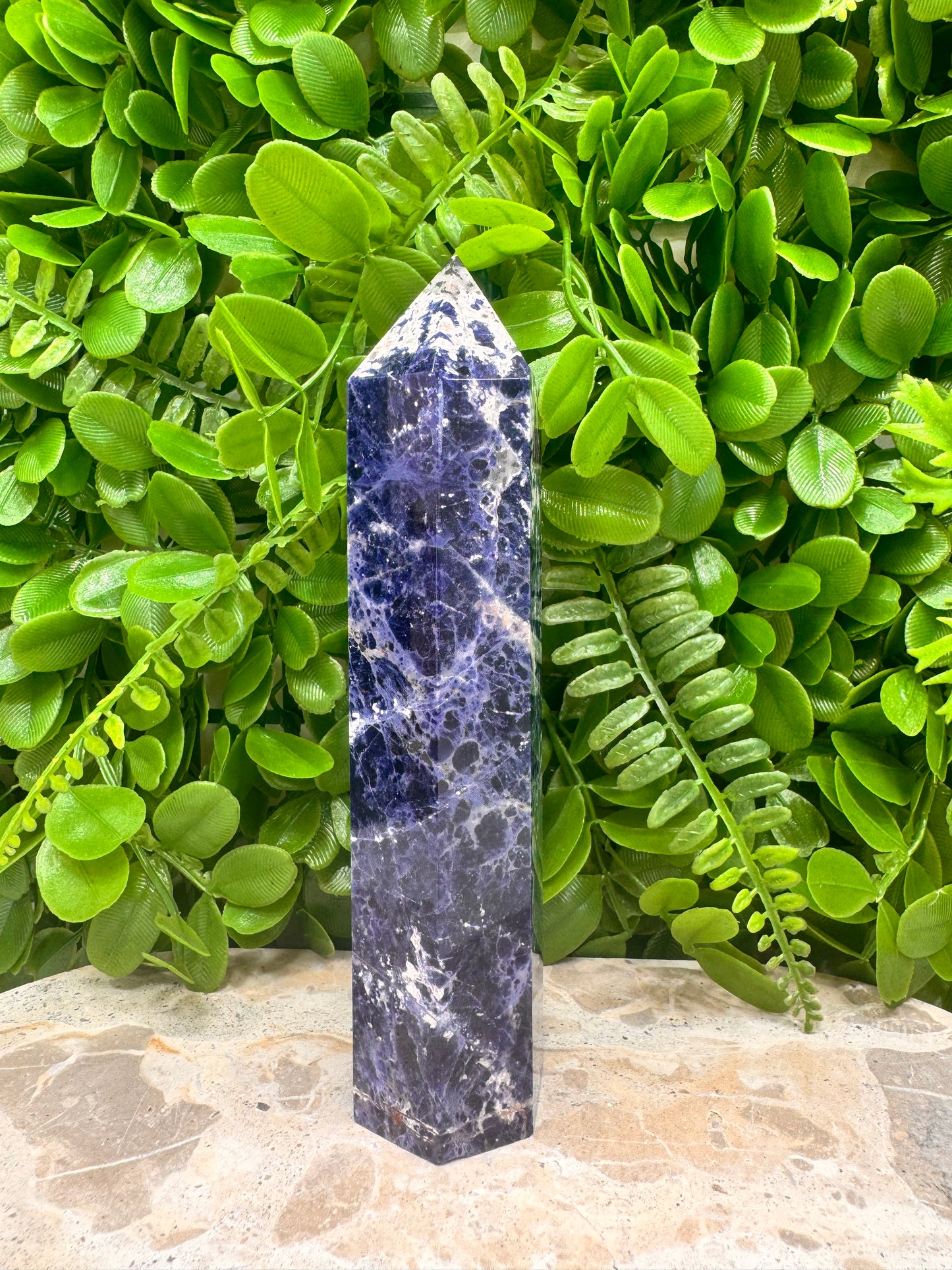 Sodalite Tower 412g