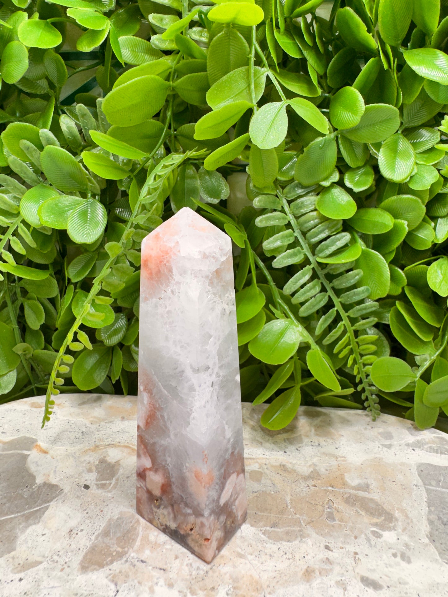 Flower Agate Point 148g