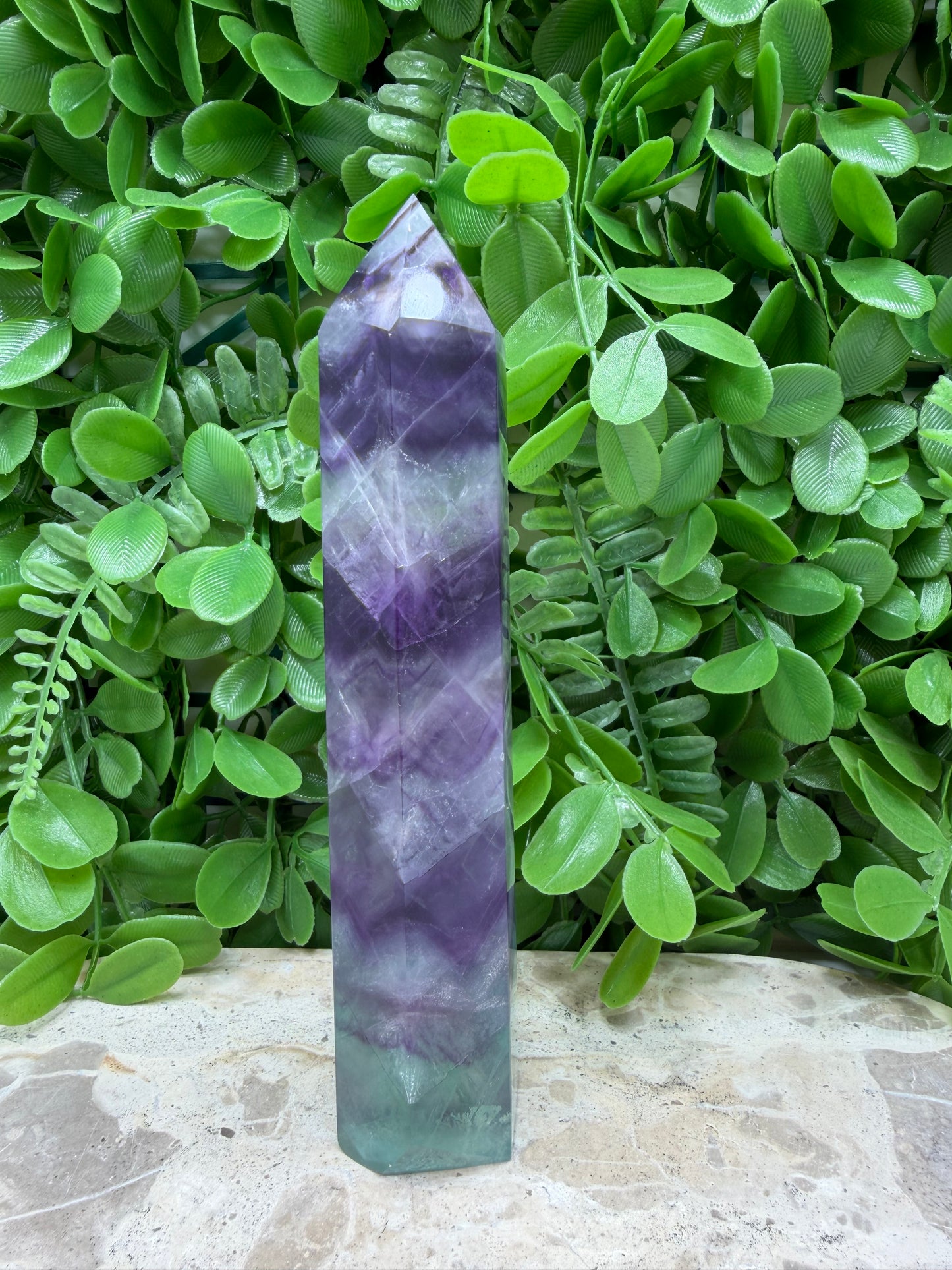 Fluorite Tower 378g