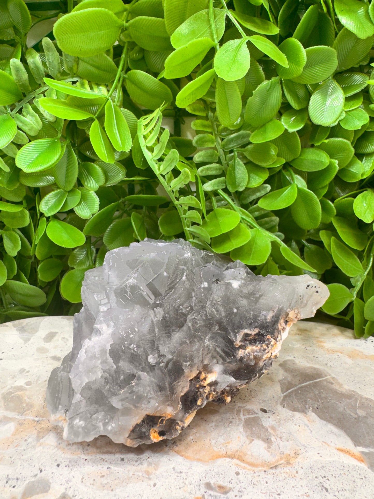 Blue Cubed Fluorite Specimen 748g