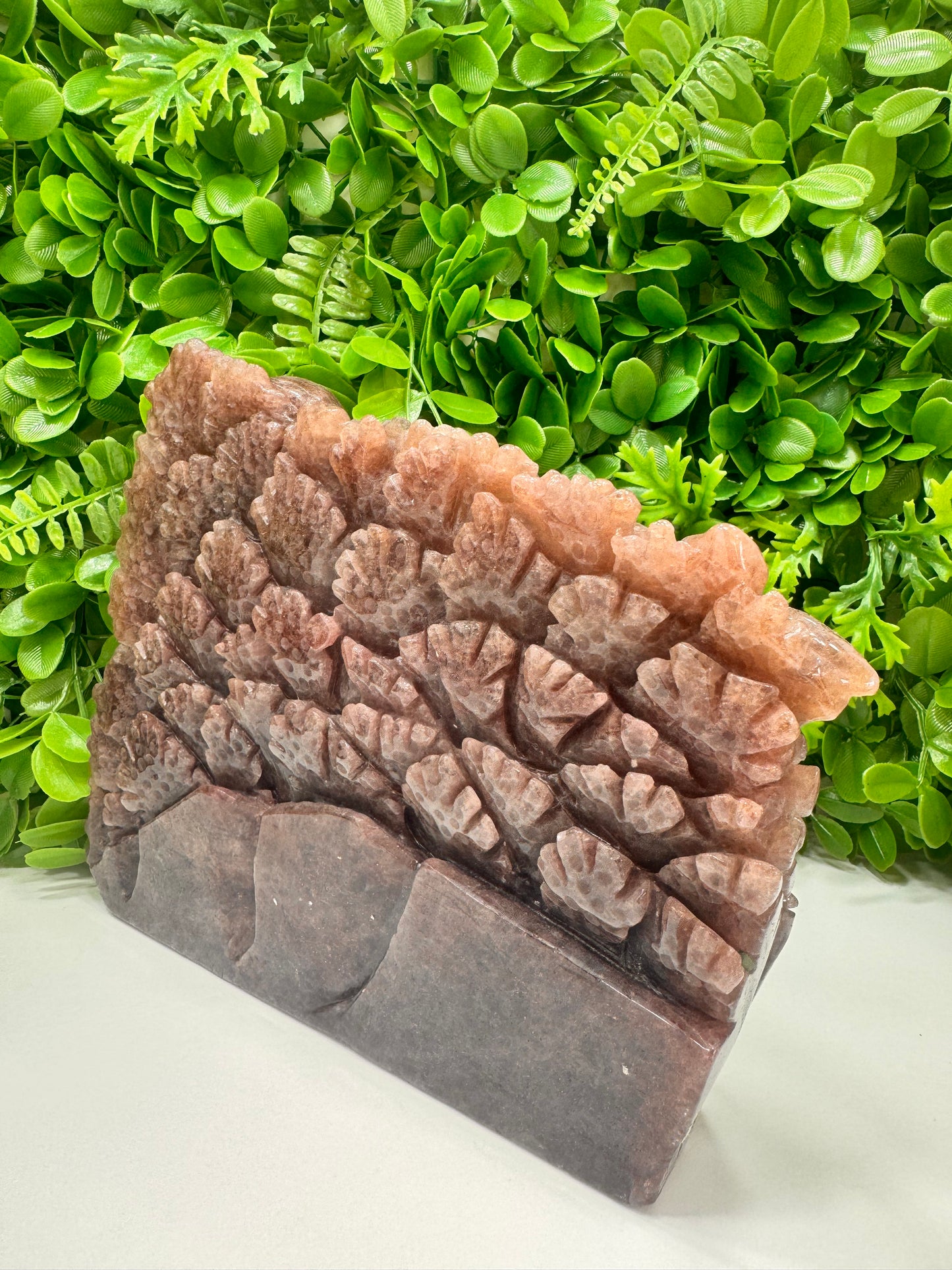 Strawberry Quartz Sea Life 3506g