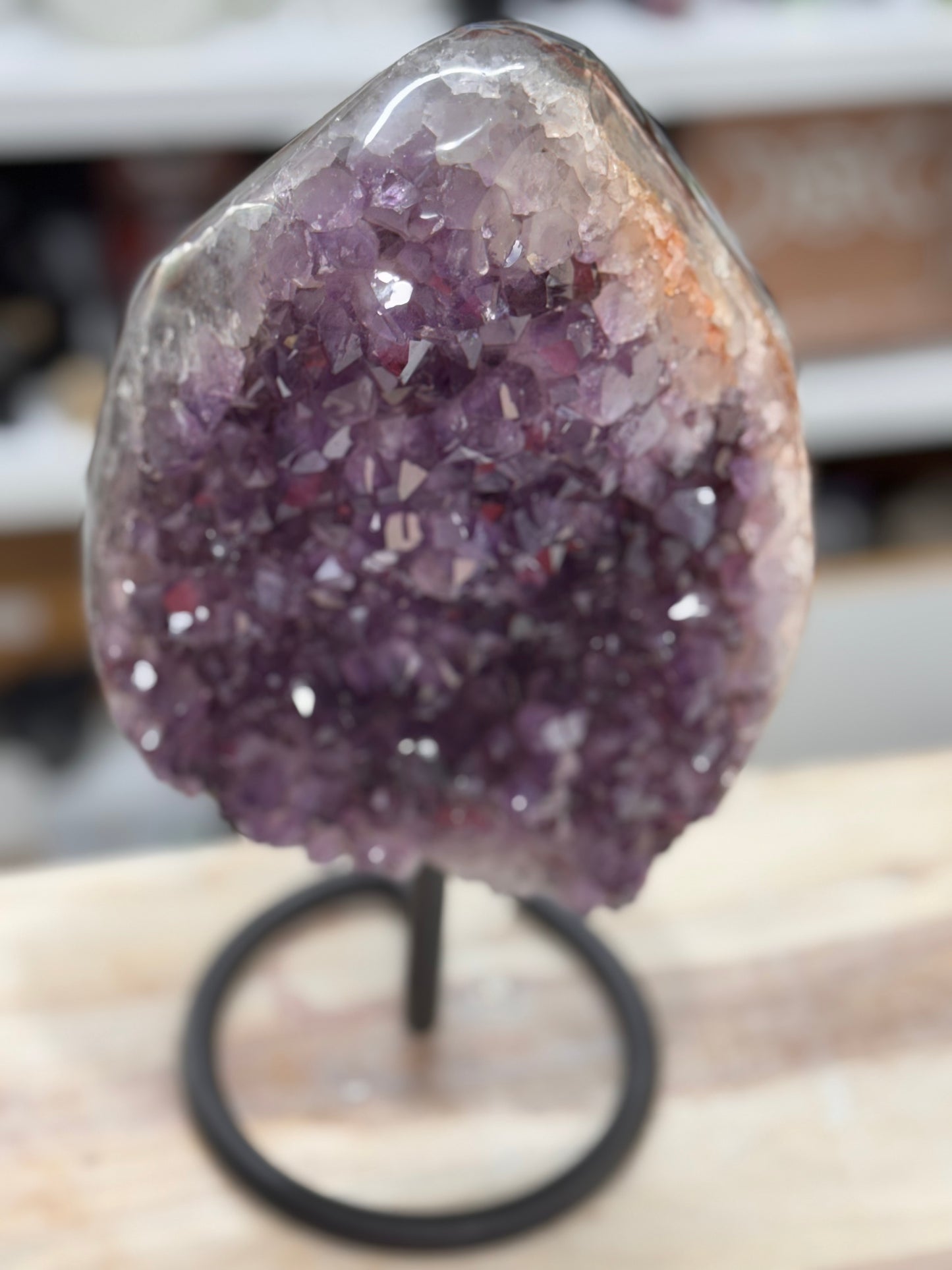 Amethyst Cluster Freeform with Stand 5.6kg A Grade