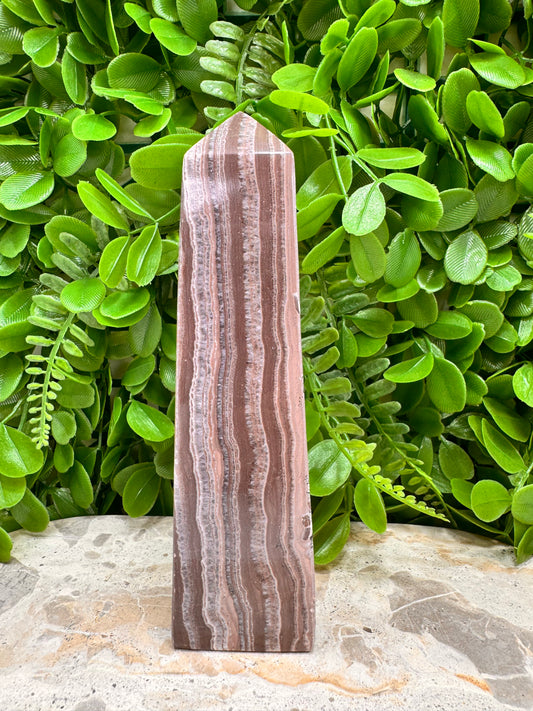 Chocolate Aragonite Tower 616g