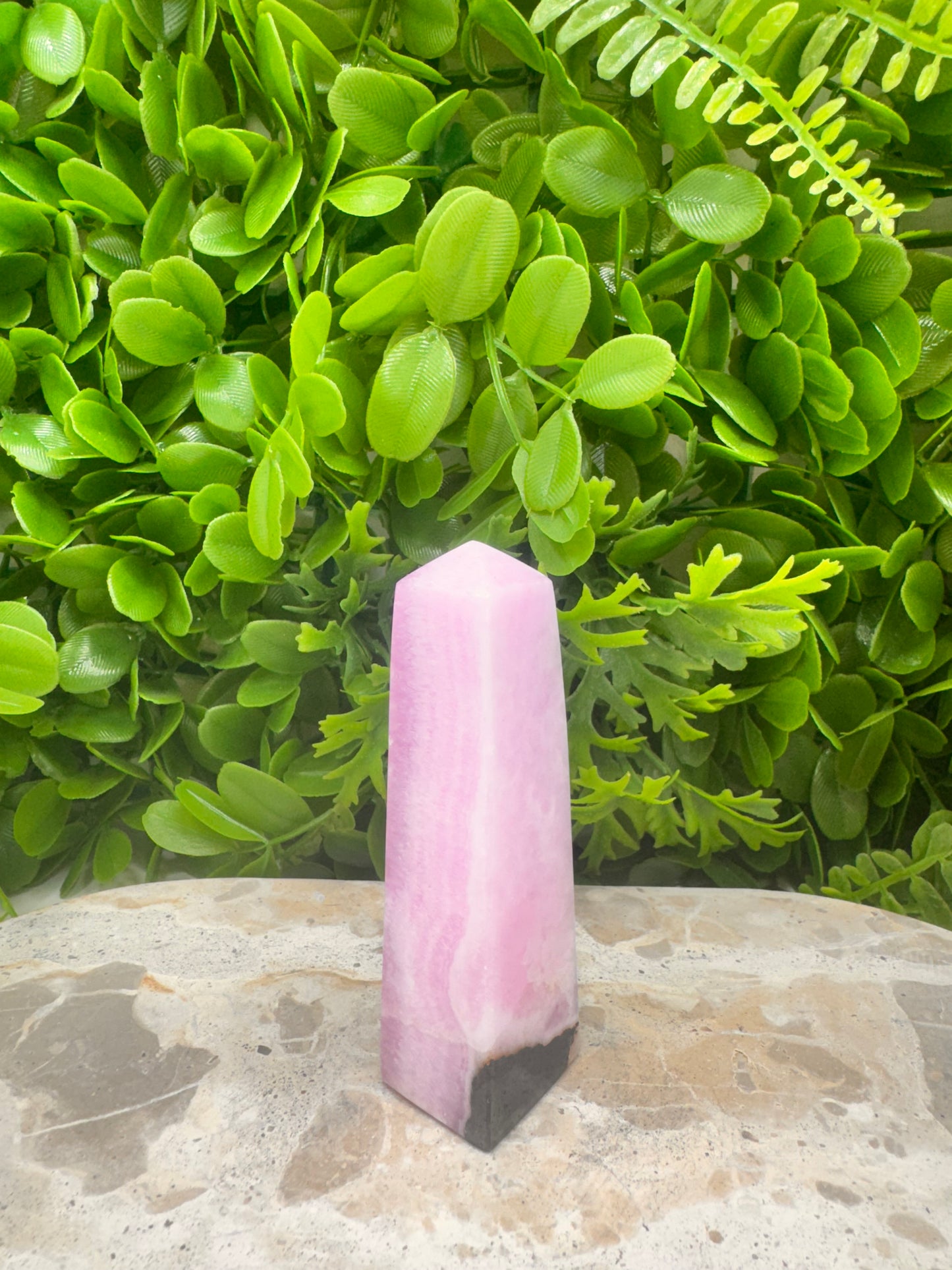 Pink Aragonite Point  150g