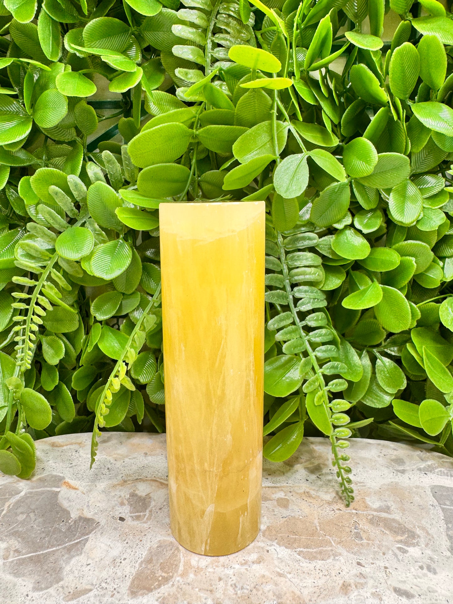 Lemon Calcite Cylinder 362g