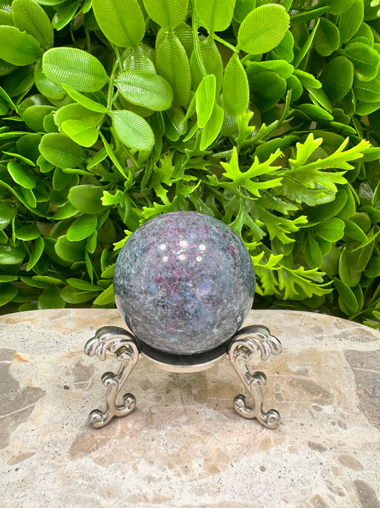 Ruby in Kyanite Sphere 282g