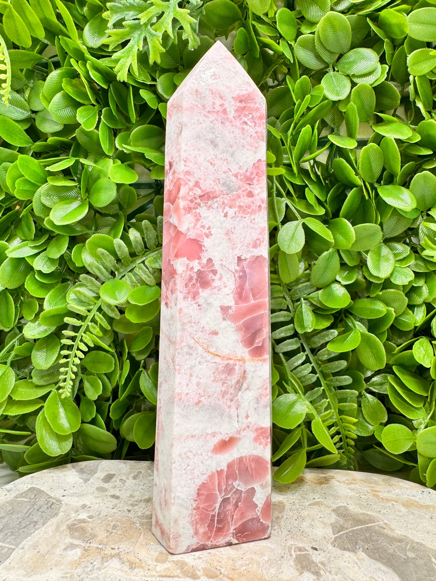 Pink Opal Tower 786g