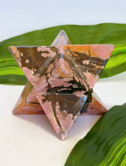 Rhodonite Merkaba 340g
