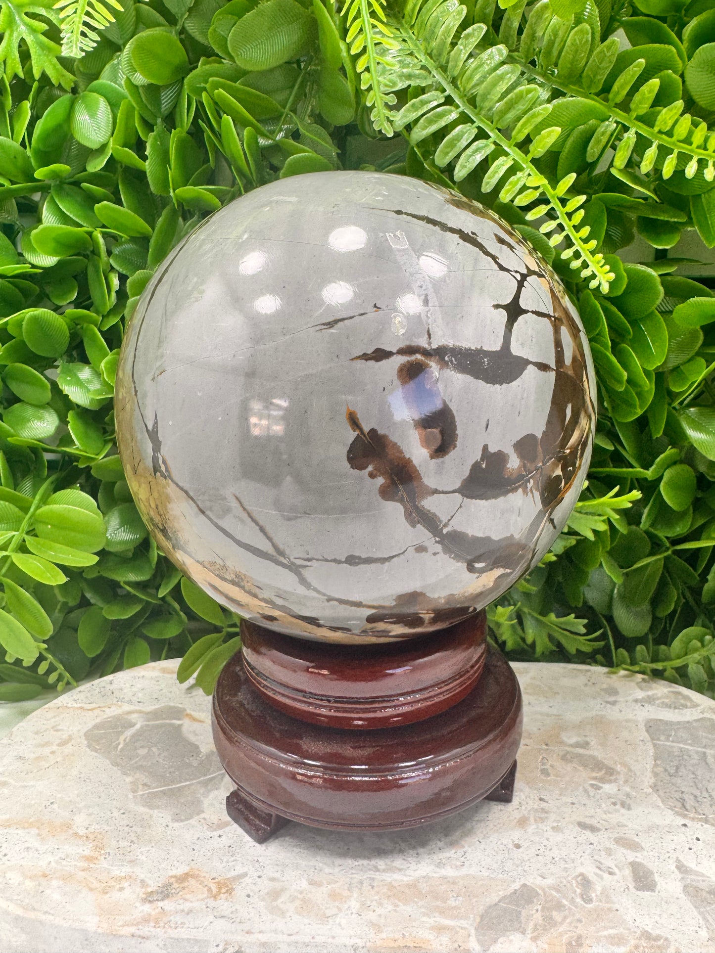 Picture Jasper Sphere 3130g