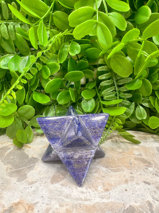 Lapis Lazuli Merkaba 268g