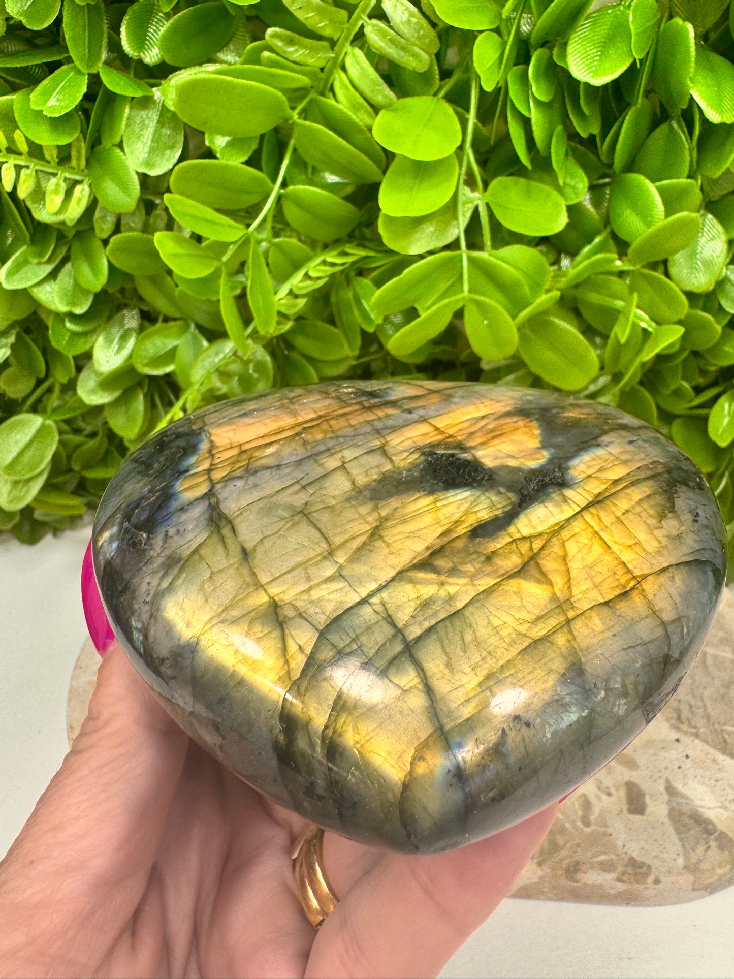 Labradorite Heart 787g