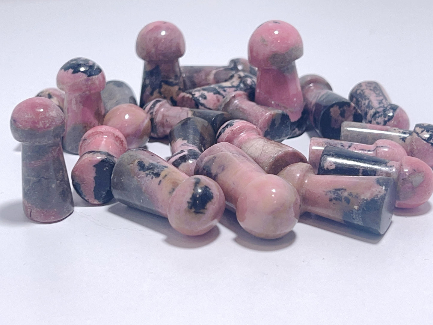 Rhodonite Mushrooms