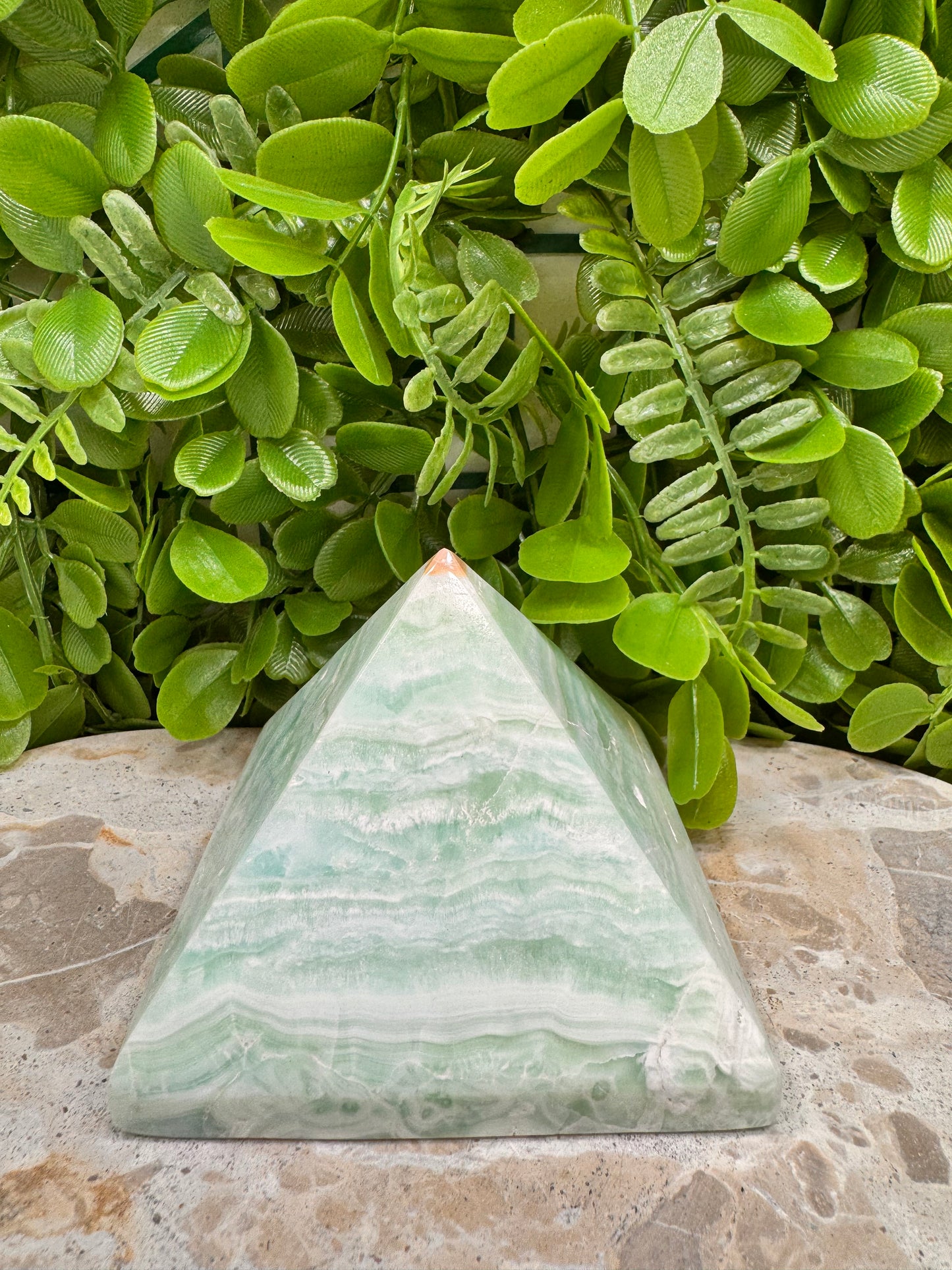 Caribbean Calcite Pyramid 720g