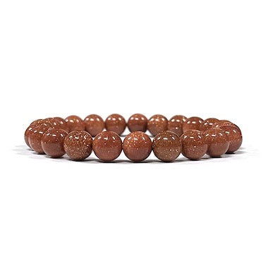 Gold Sandstone  Bracelet 8mm
