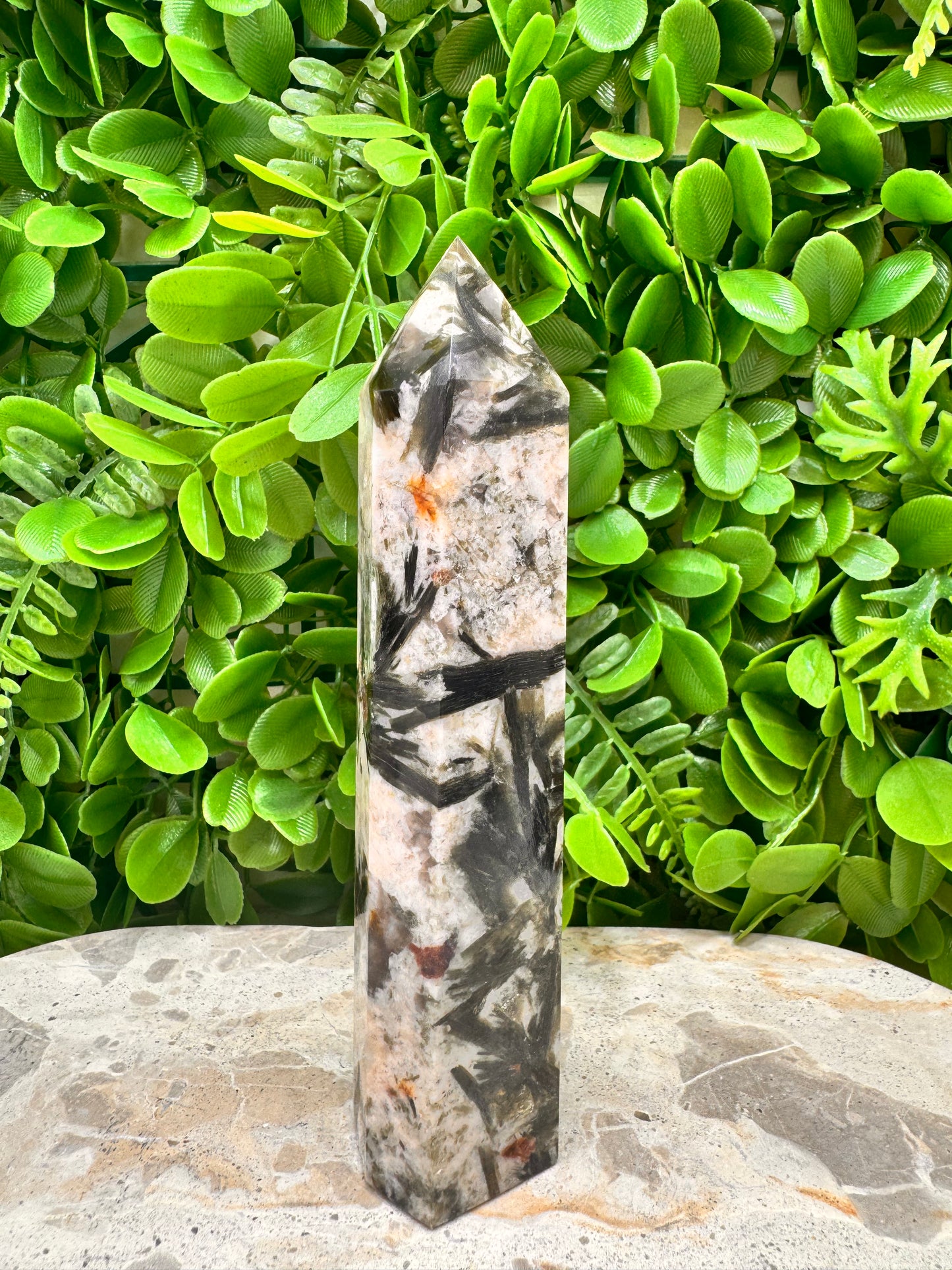 Green Mica Tower 322g