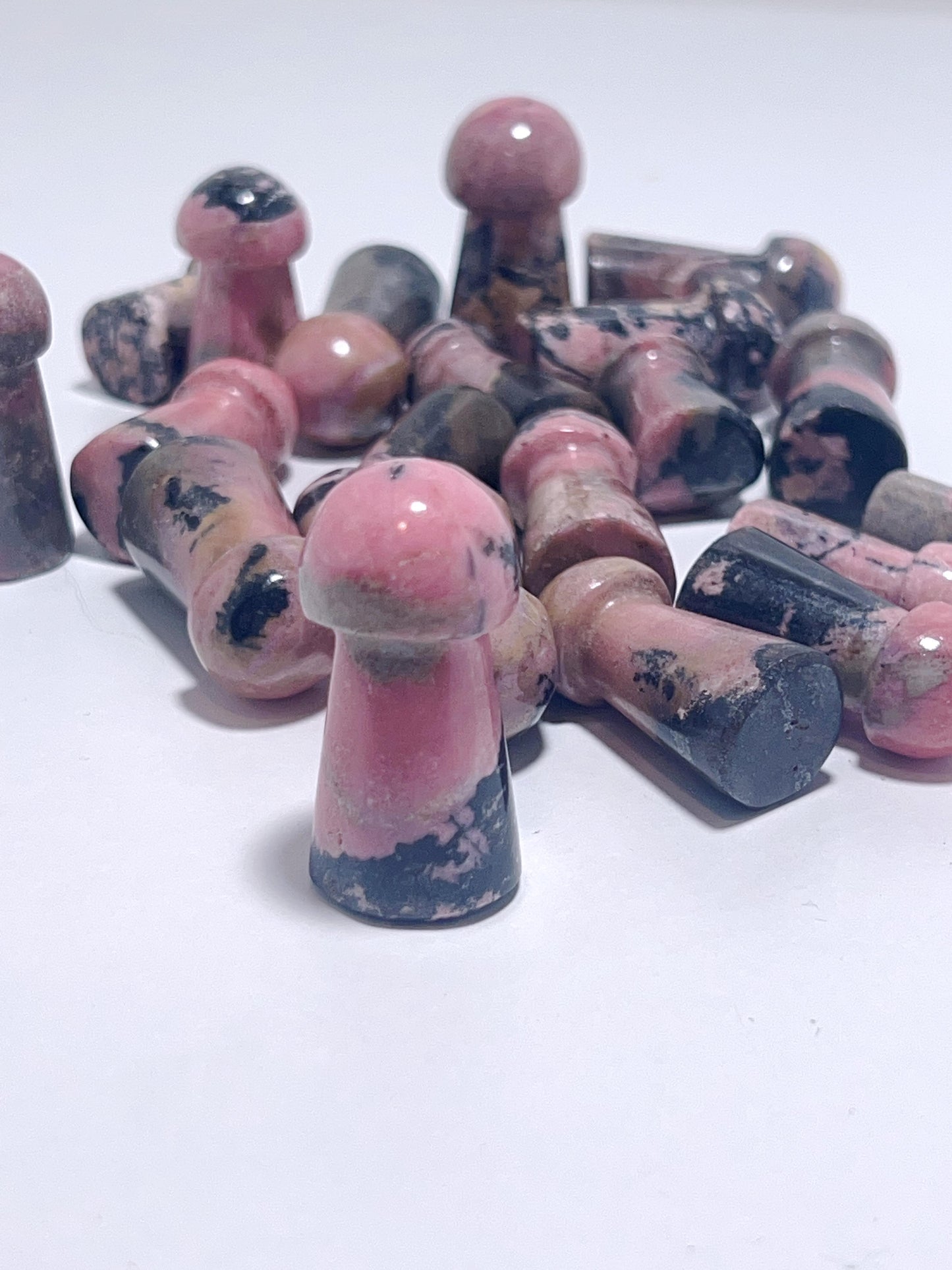 Rhodonite Mushrooms