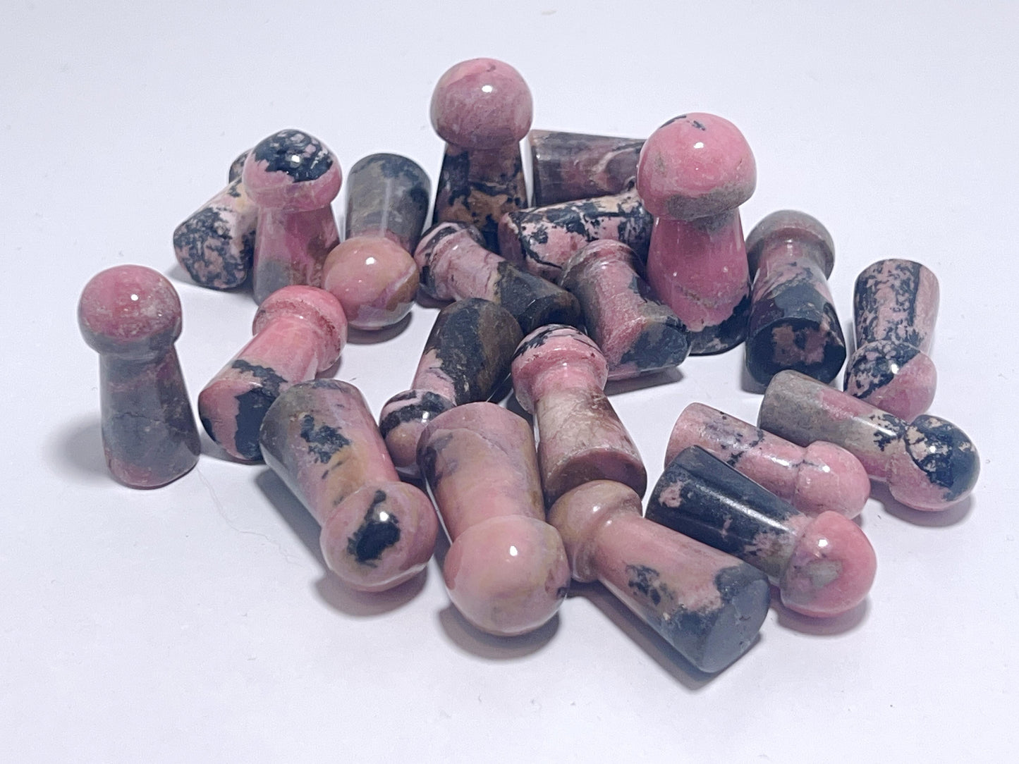 Rhodonite Mushrooms